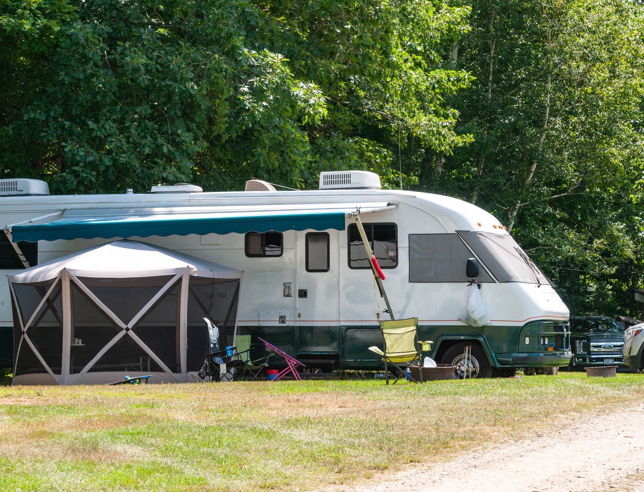 Camper submitted image from Crazy Acres Campground at Beaver Spring Lake - 4