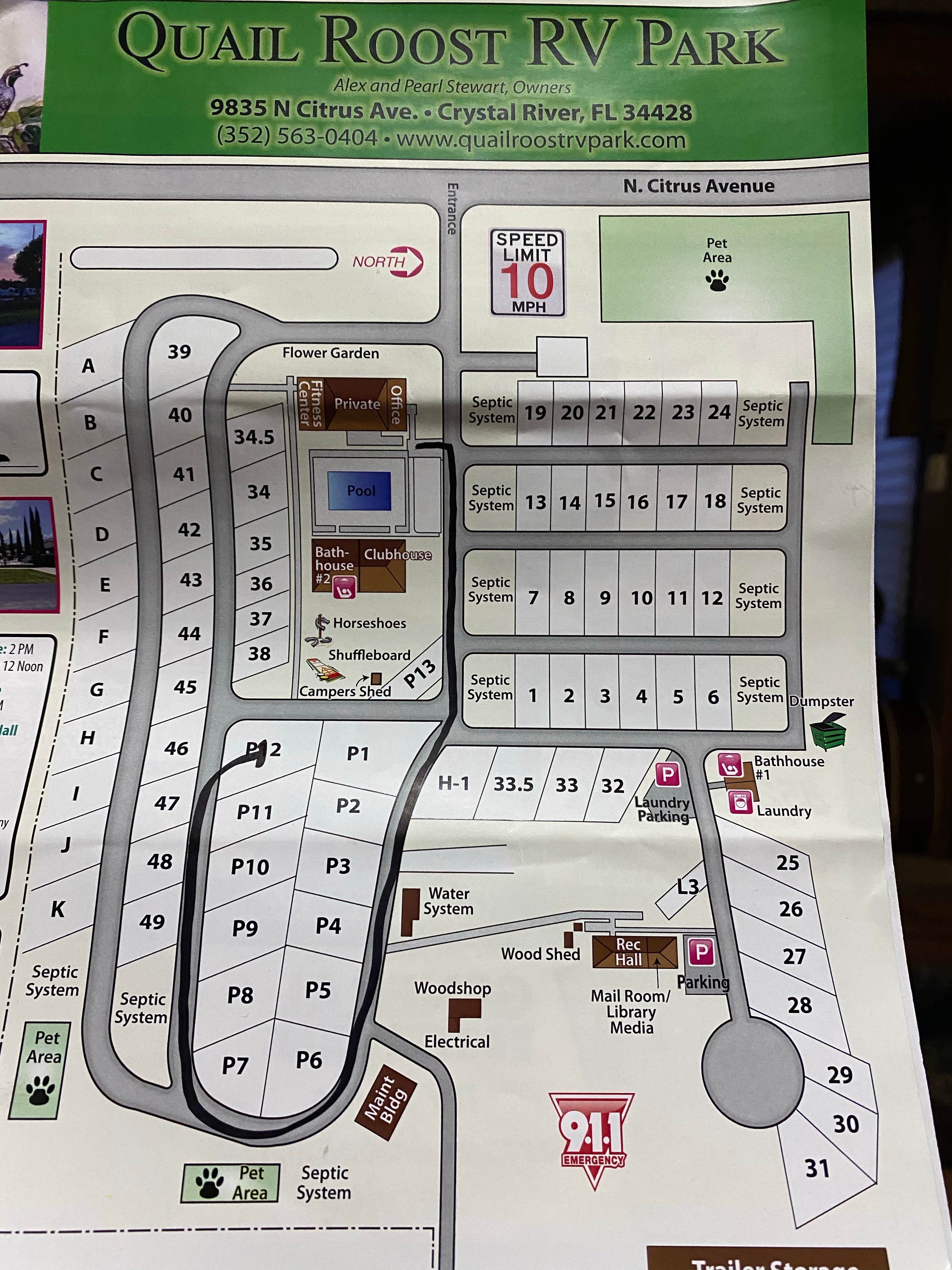 Camper-submitted photo at Quail Roost RV Park near Yankeetown, FL