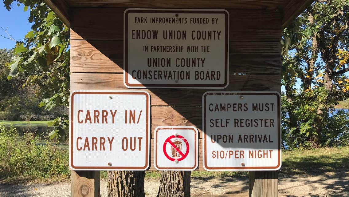 Camping near Fifes Grove Co Park: Union County Park Thayer Lake Park, Creston, Iowa