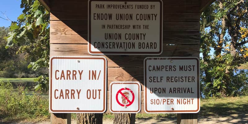 Camper submitted image from Union County Park Thayer Lake Park