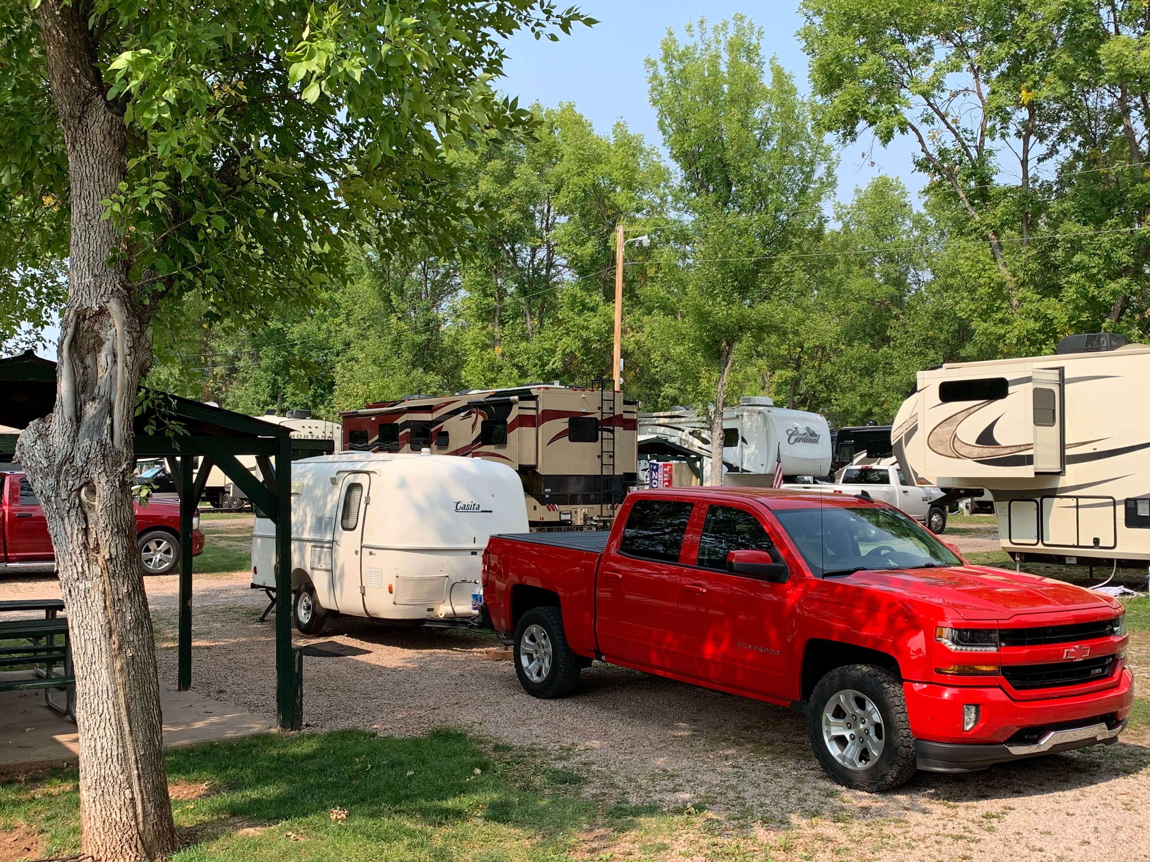 Camper-submitted photo at Happy Holiday RV Resort near Rapid City, SD