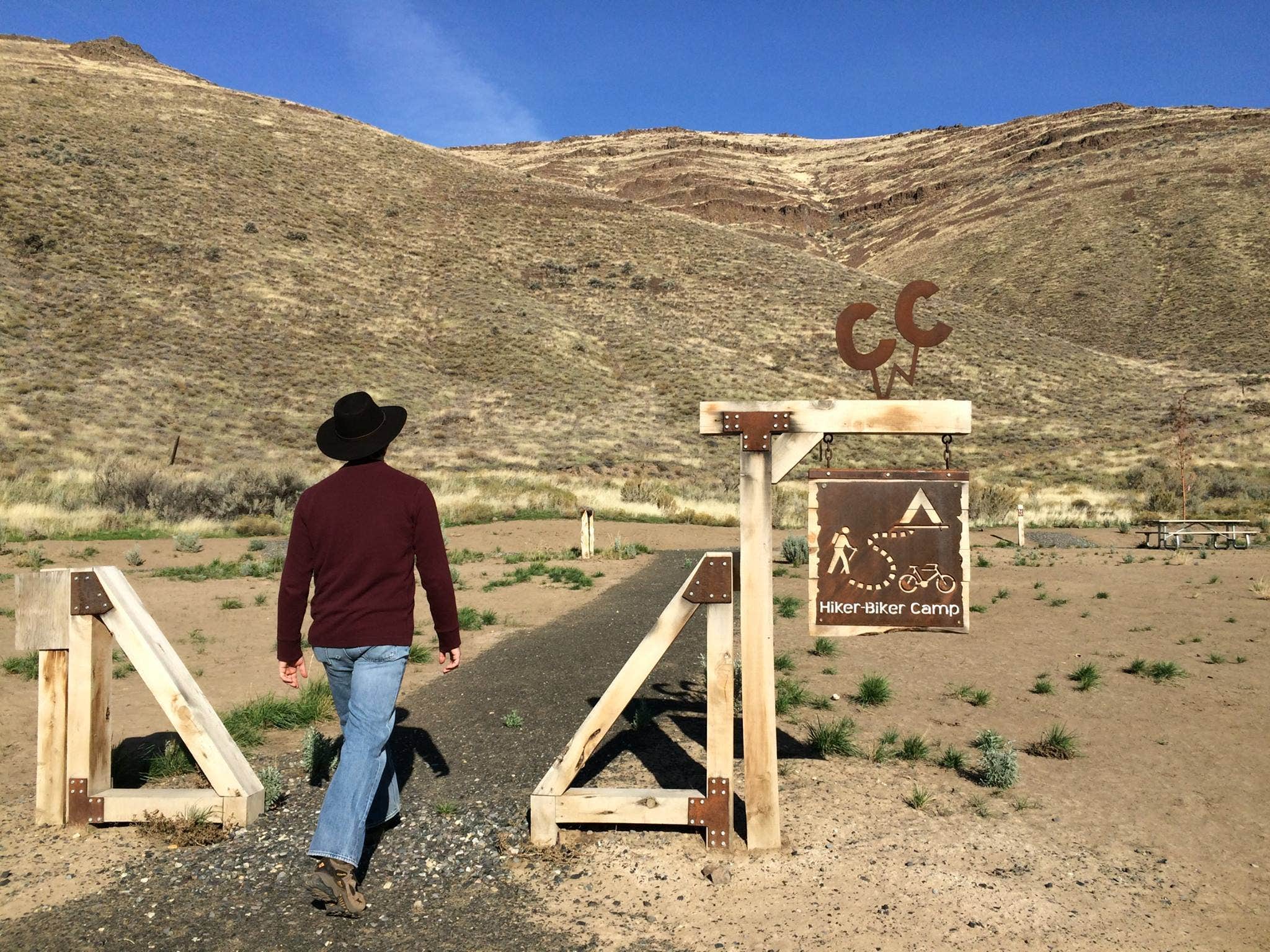 Camper-submitted photo at Lone Tree Campground — Cottonwood Canyon State Park near Wishram, WA