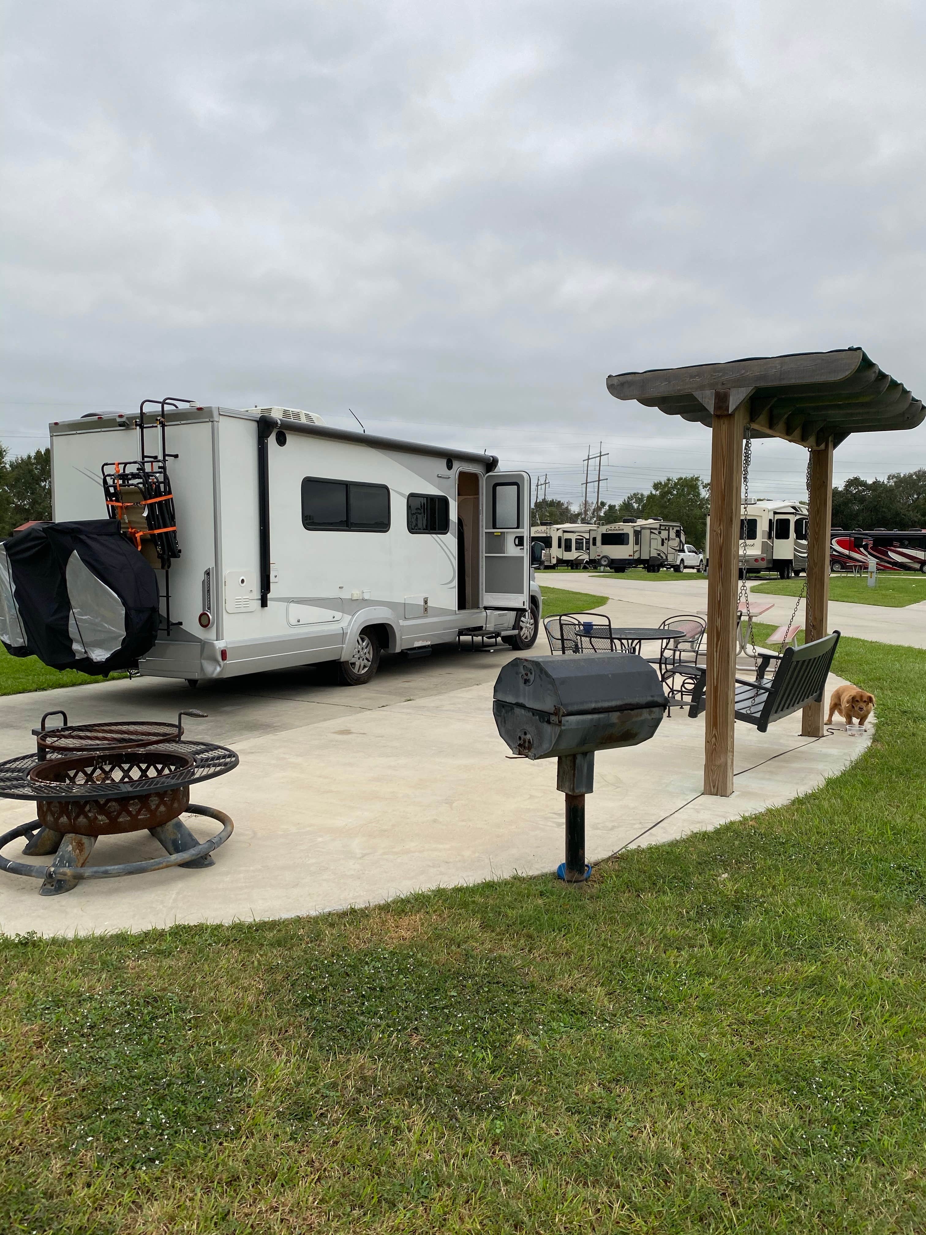 Deanna W.'s photo of rv camping at Lafayette KOA near St. Martinville, LA