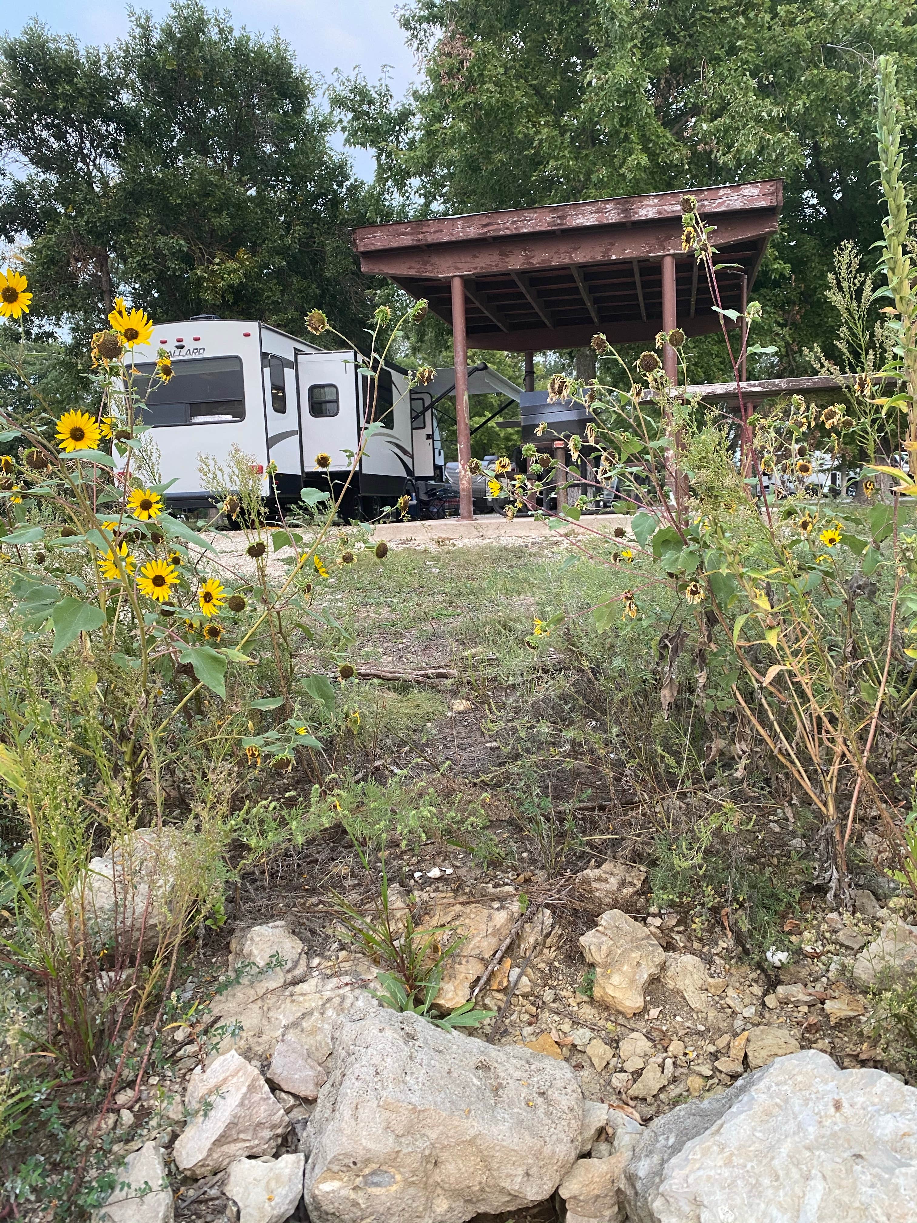 Shannon G.'s photo of rv camping at Cottonwood Point near Strong City, KS