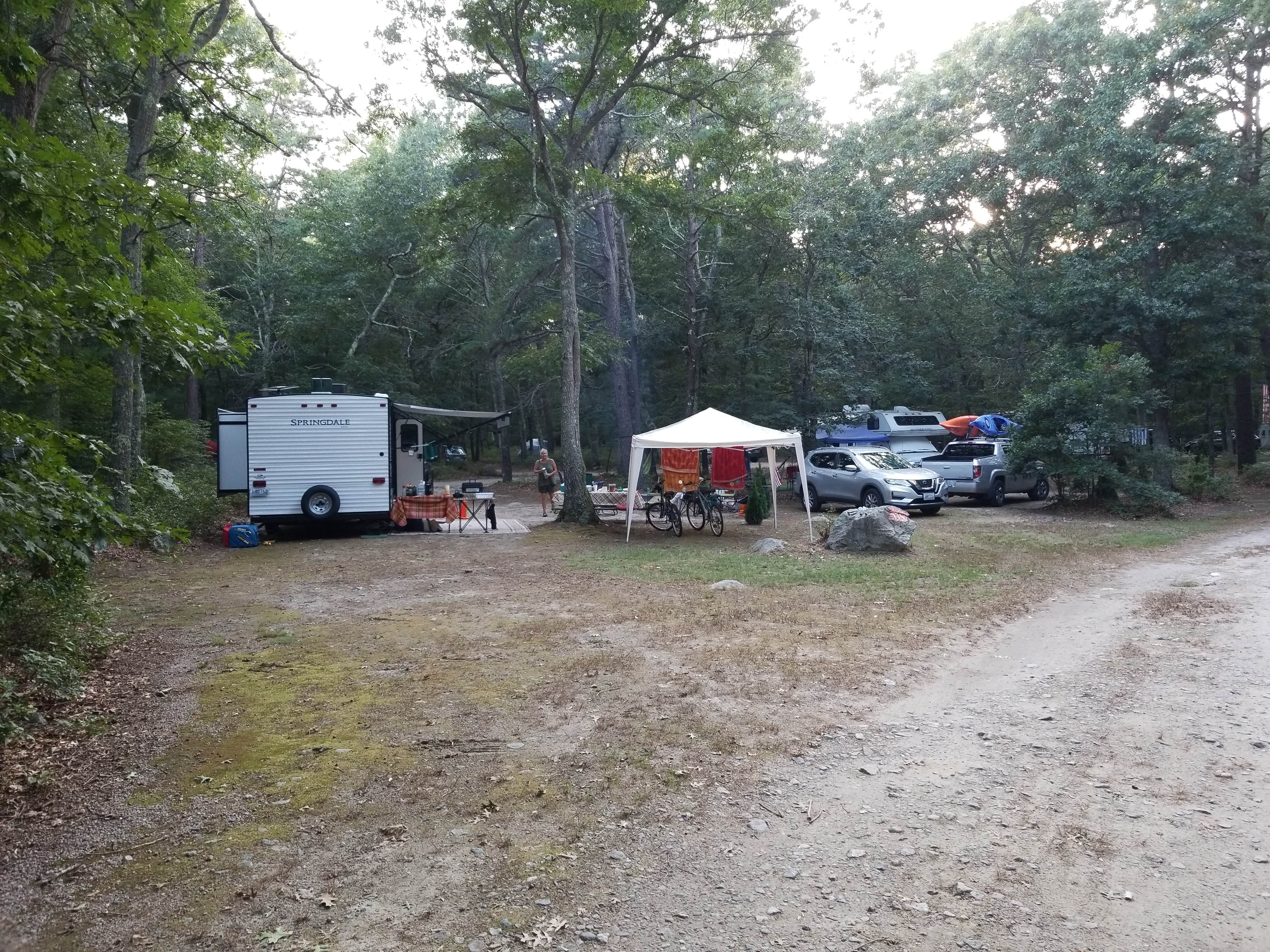 Rachel D.'s photo at Burlingame State Park Campground near North Kingstown, RI
