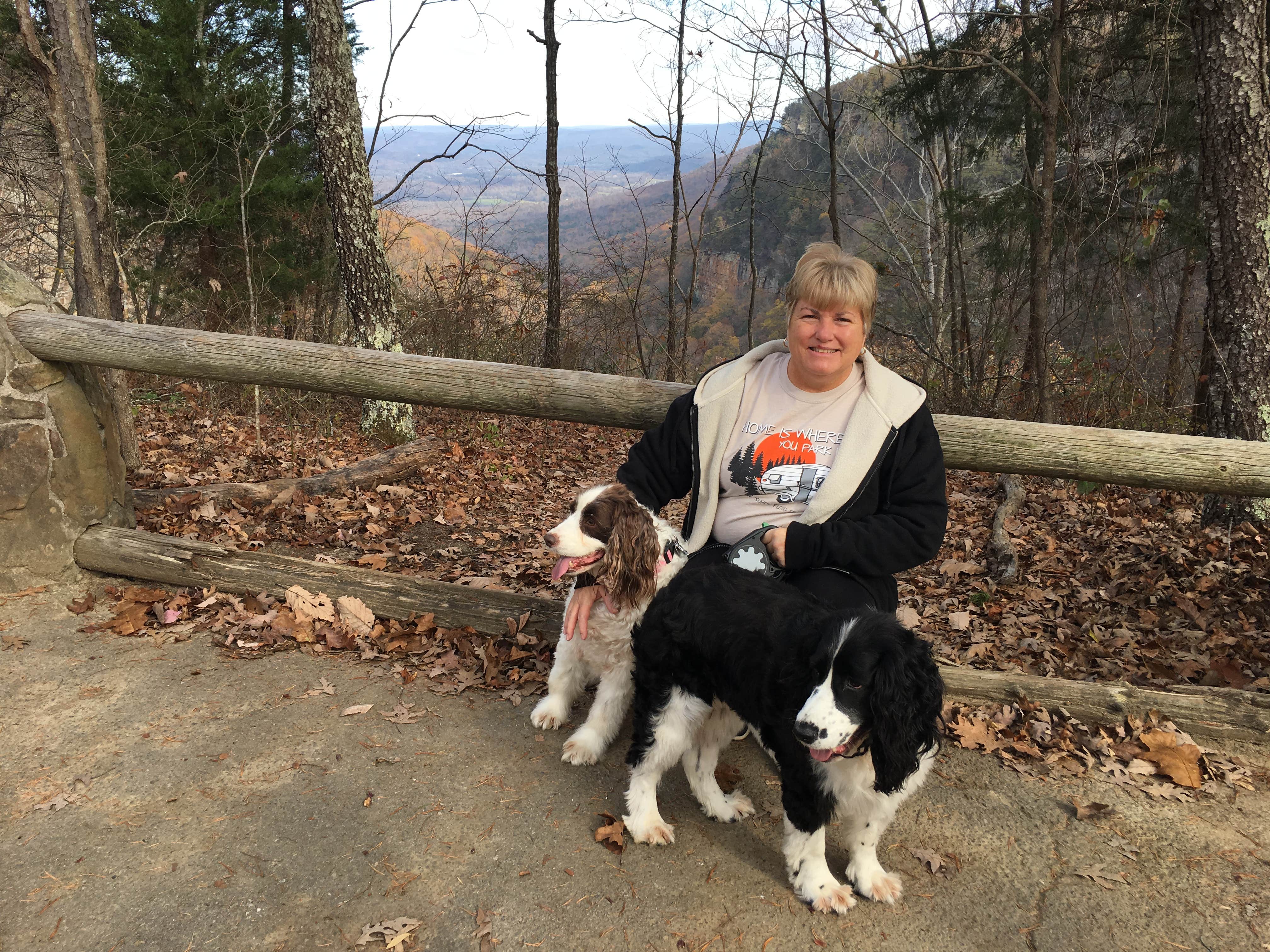 Ronnie K.'s photo of camping with pets at Cloudland Canyon State Park Campground near Sale Creek, TN