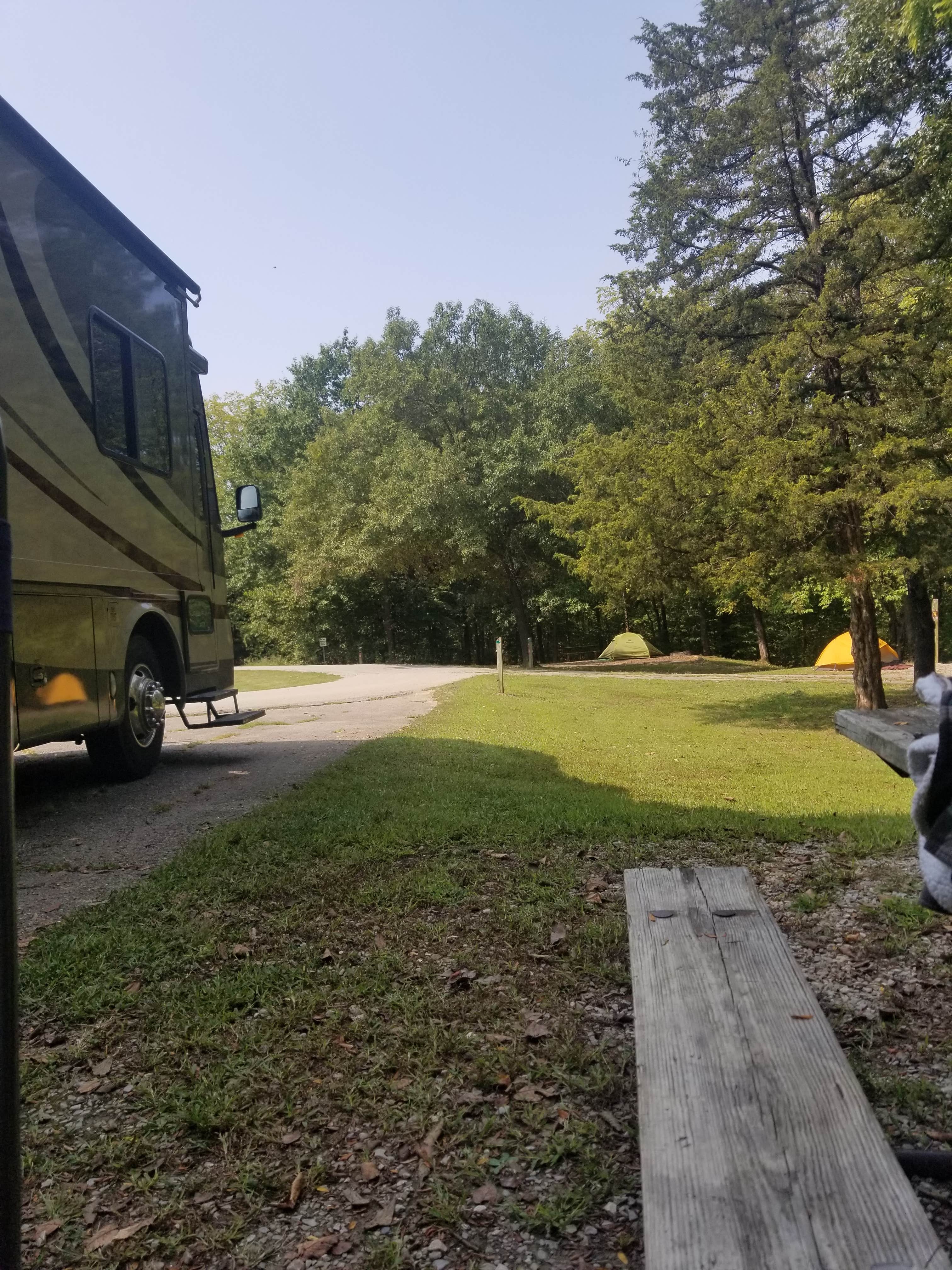 Tina J.'s photo of rv camping at Finger Lakes State Park Campground near Macon, MO