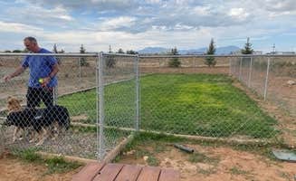 Cheryl F.'s photo of camping with pets at Blue Mountain RV Park near Blanding, UT