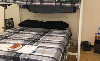 Shelly B.'s photo of glamping accommodations at Pine Meadows near Lake City, MI