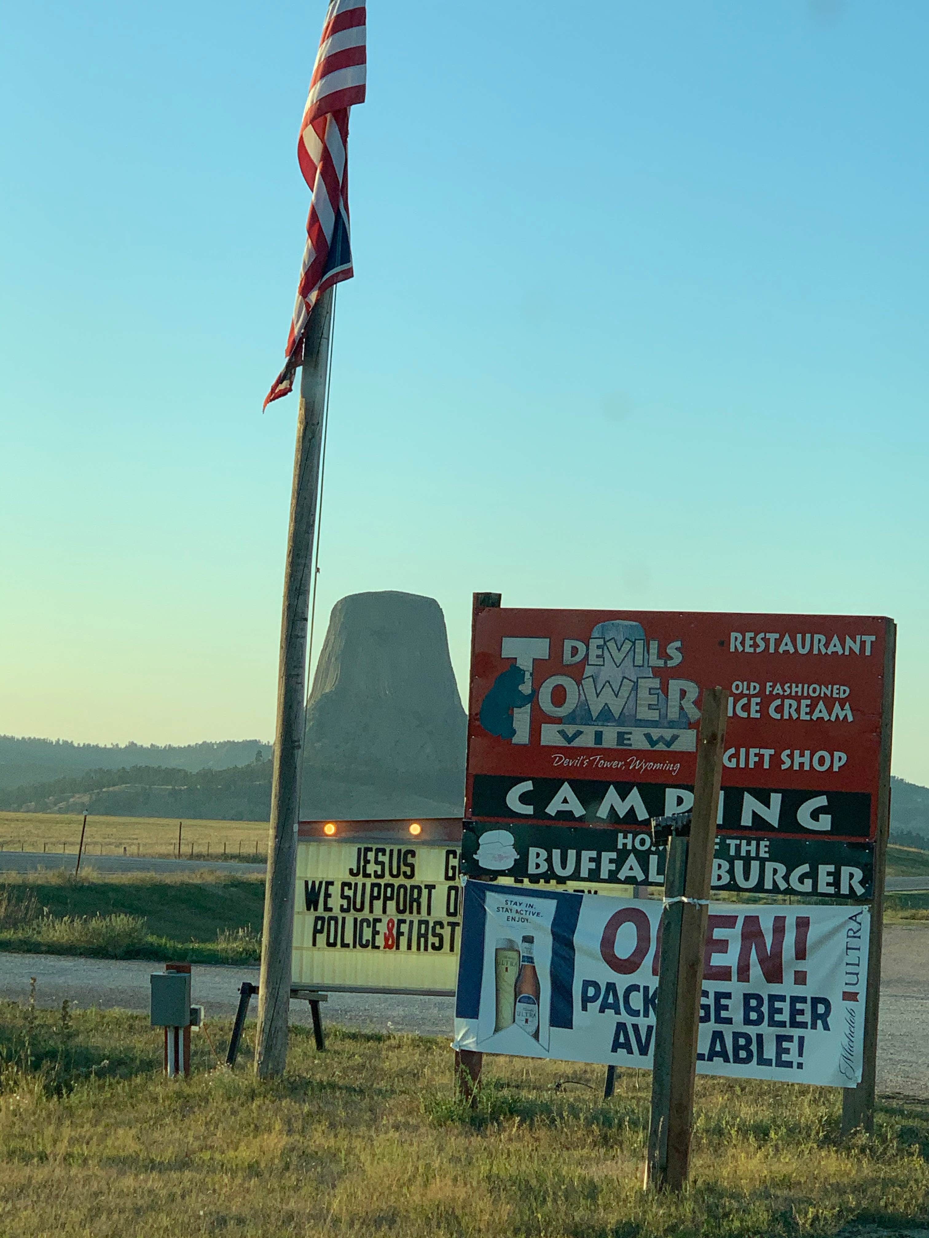 Camper submitted image from Devils Tower View Campground - 5
