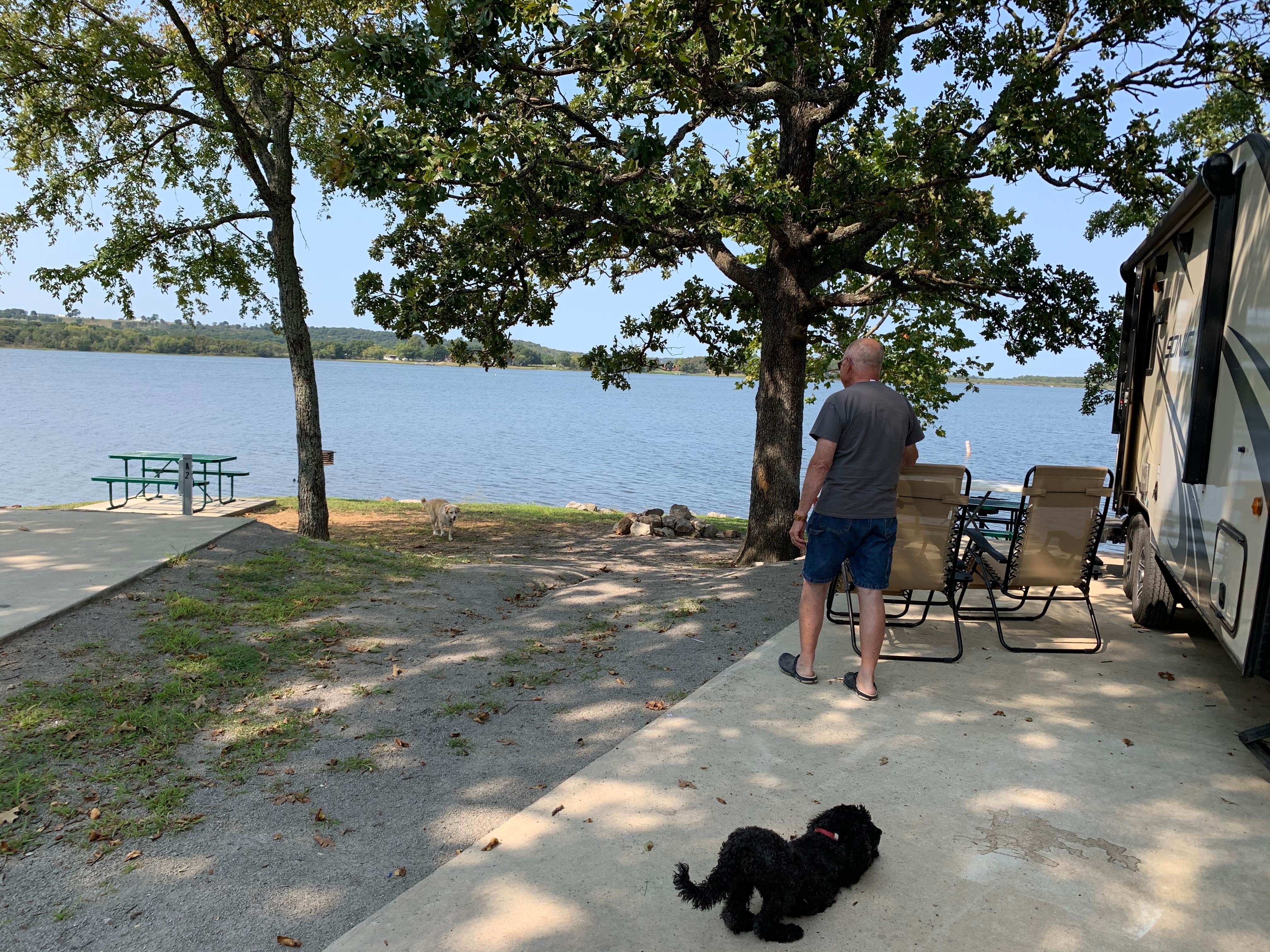 Camper-submitted photo at Okemah Lake near Okmulgee, OK