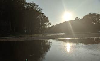 Camping near Morels on the Wabash: French Post Park, Yeoman, Indiana