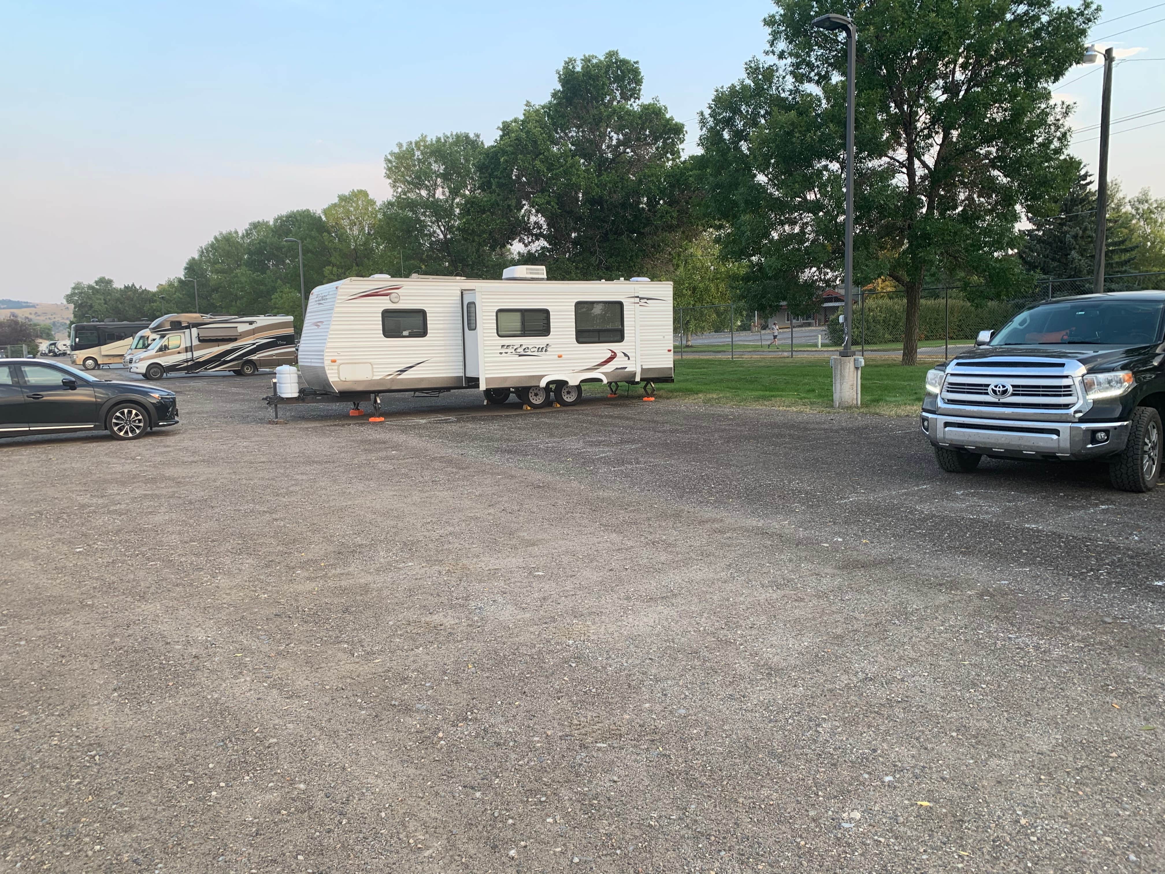 Neil T.'s photo of rv camping at Gallatin County Fairgrounds Campground near Livingston, MT