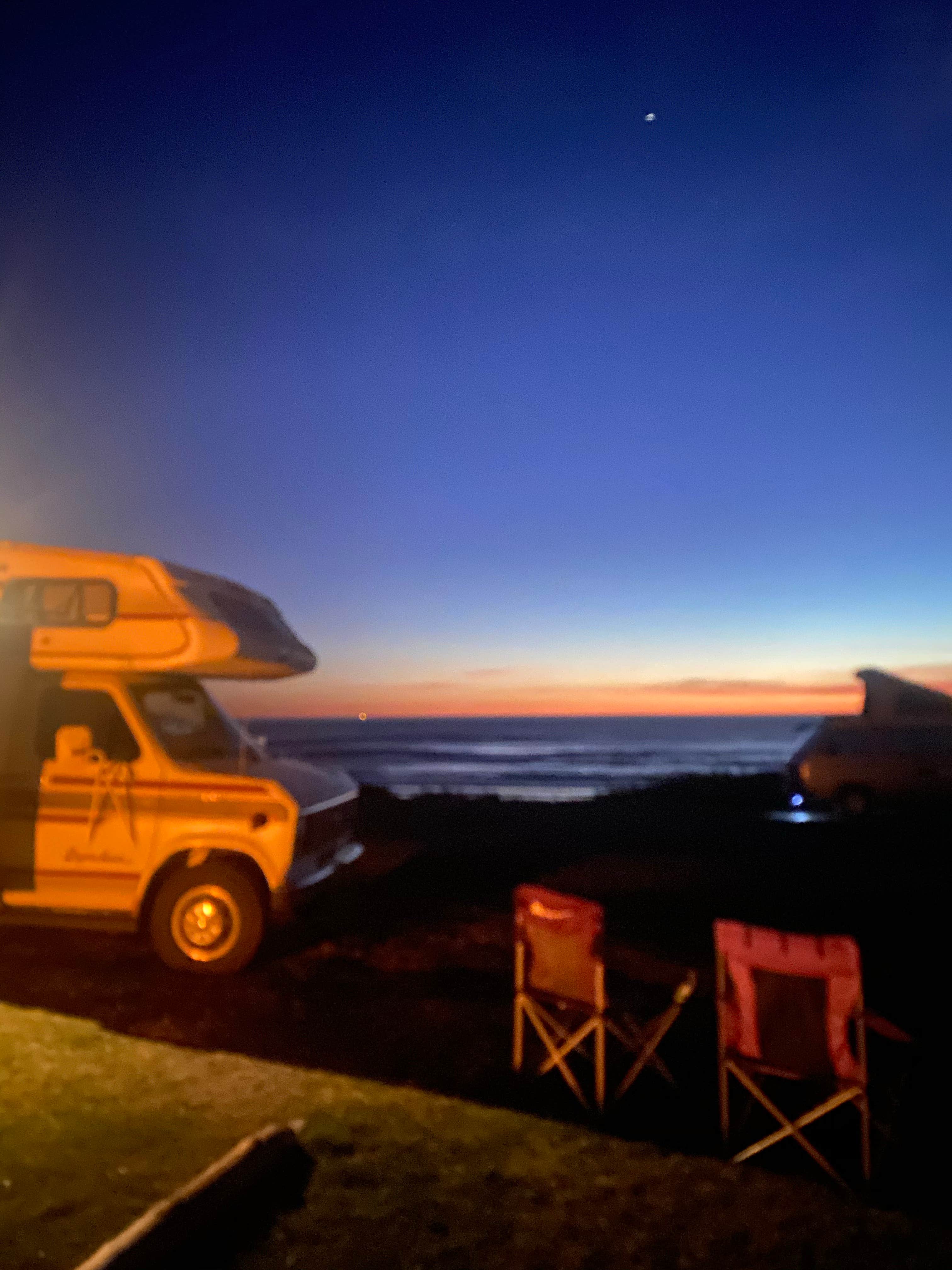 Chris G.'s photo of rv camping at South Beach Campground — Olympic National Park near Amanda Park, WA