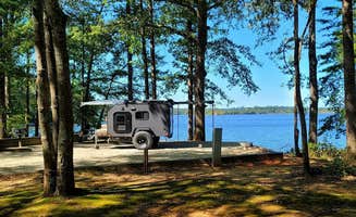 Marlene V.'s photo of rv camping at Twin Lakes at Lake Hartwell near Hartwell Lake