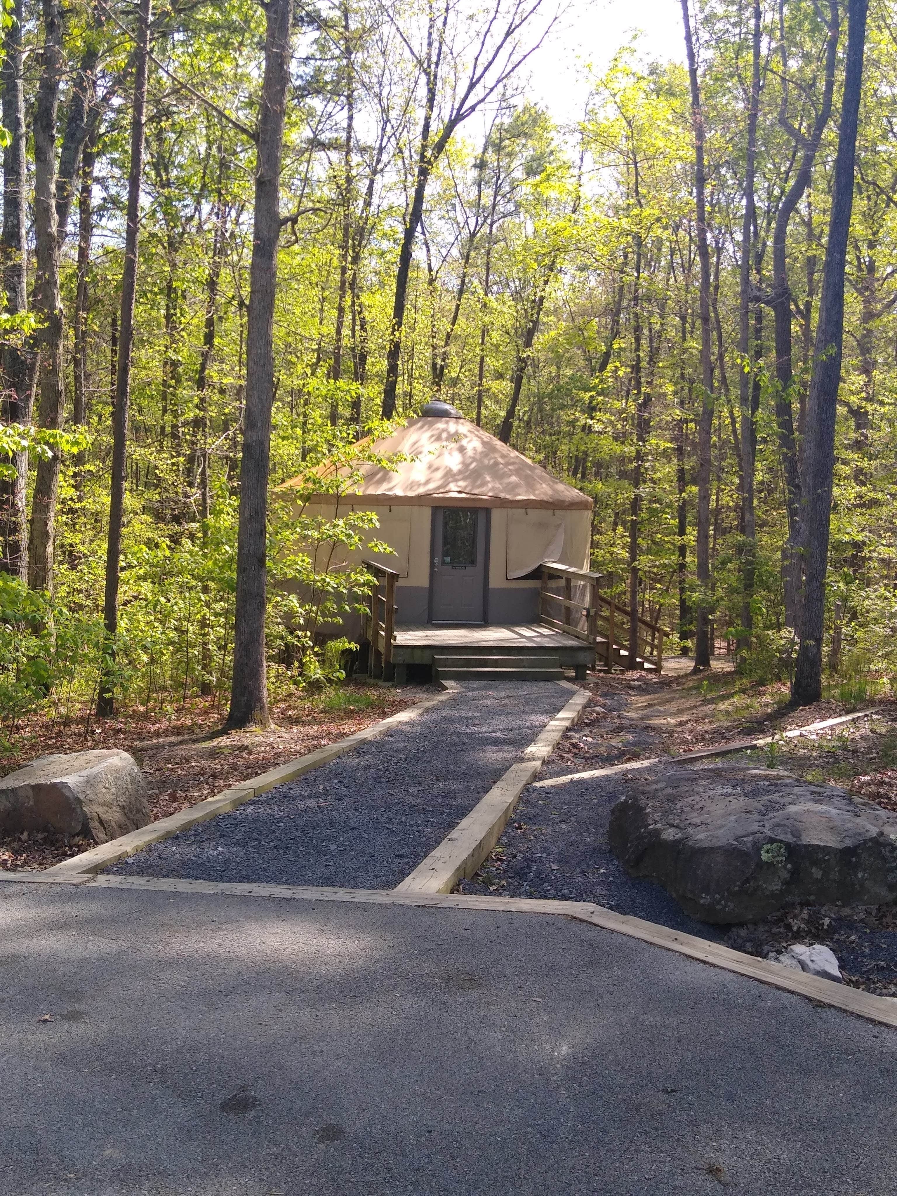 Rachel G.'s photo of a cabin at Cloudland Canyon State Park Campground near Rainsville, AL