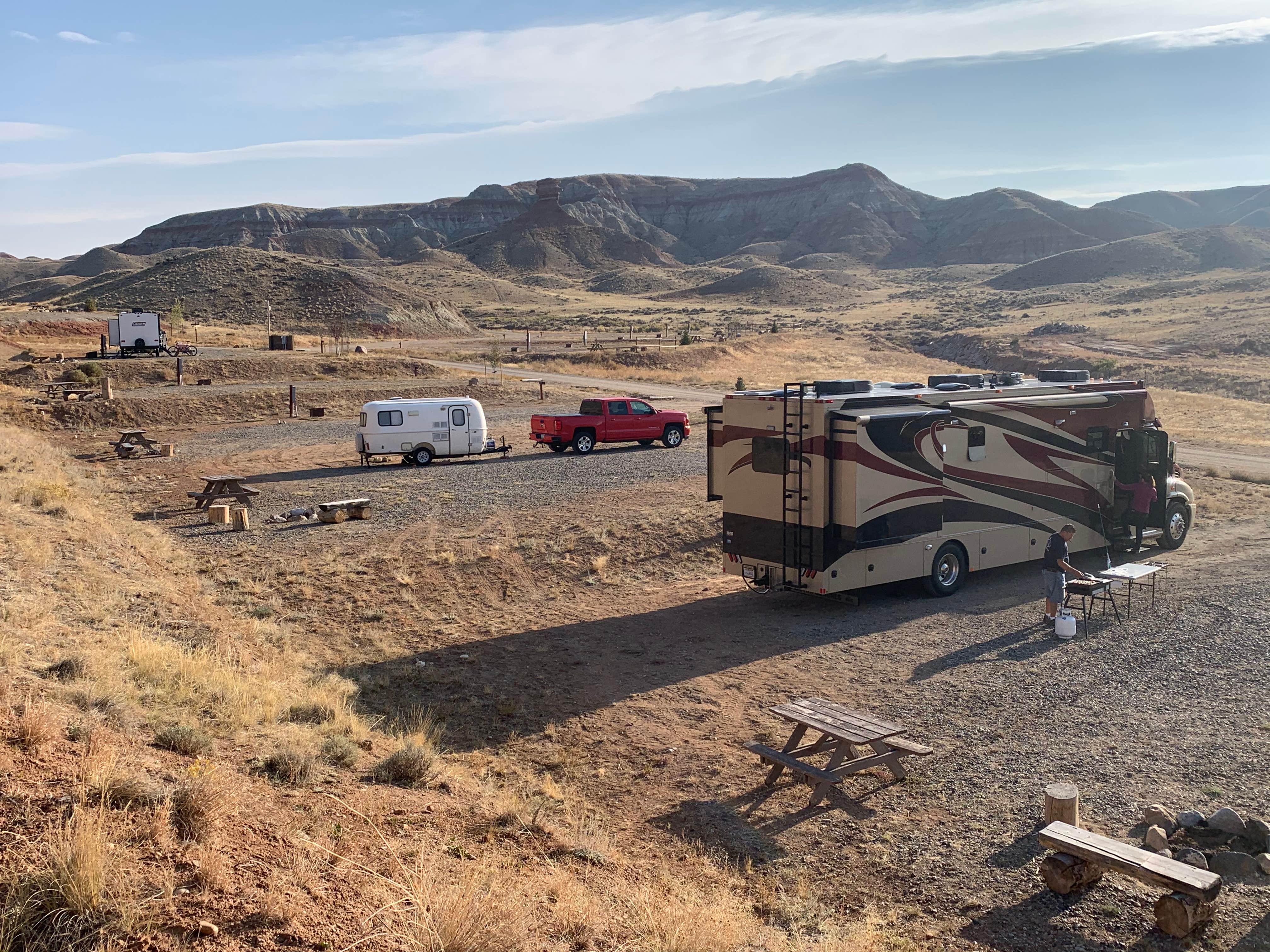 Jim M.'s photo of rv camping at Solitude RV Park near Dubois, WY