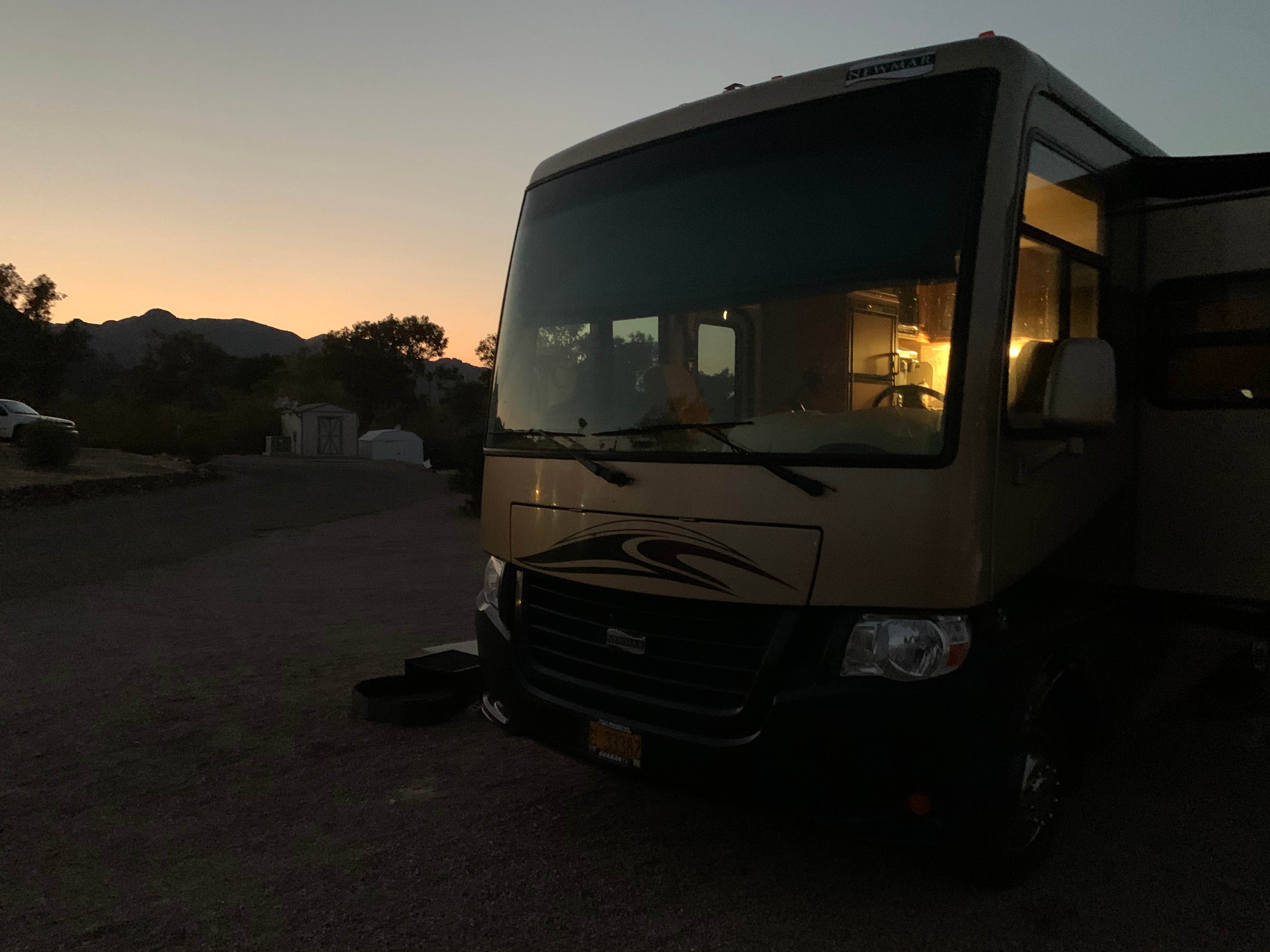 Edward R.'s photo of rv camping at Boulder Beach Campground — Lake Mead National Recreation Area near Jean, NV
