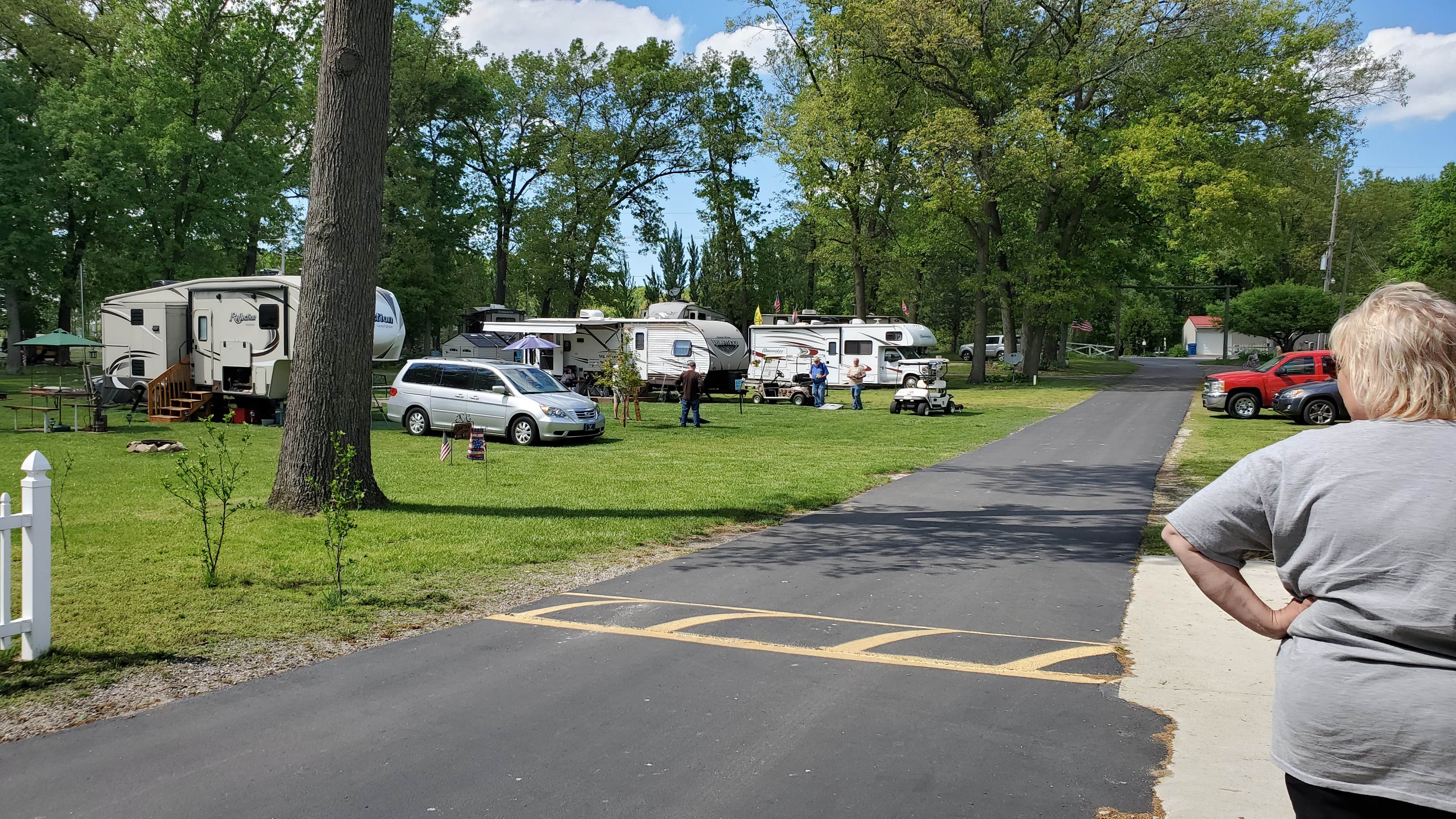 Lori B.'s photo of rv camping at EZ Kamp near Culver, IN