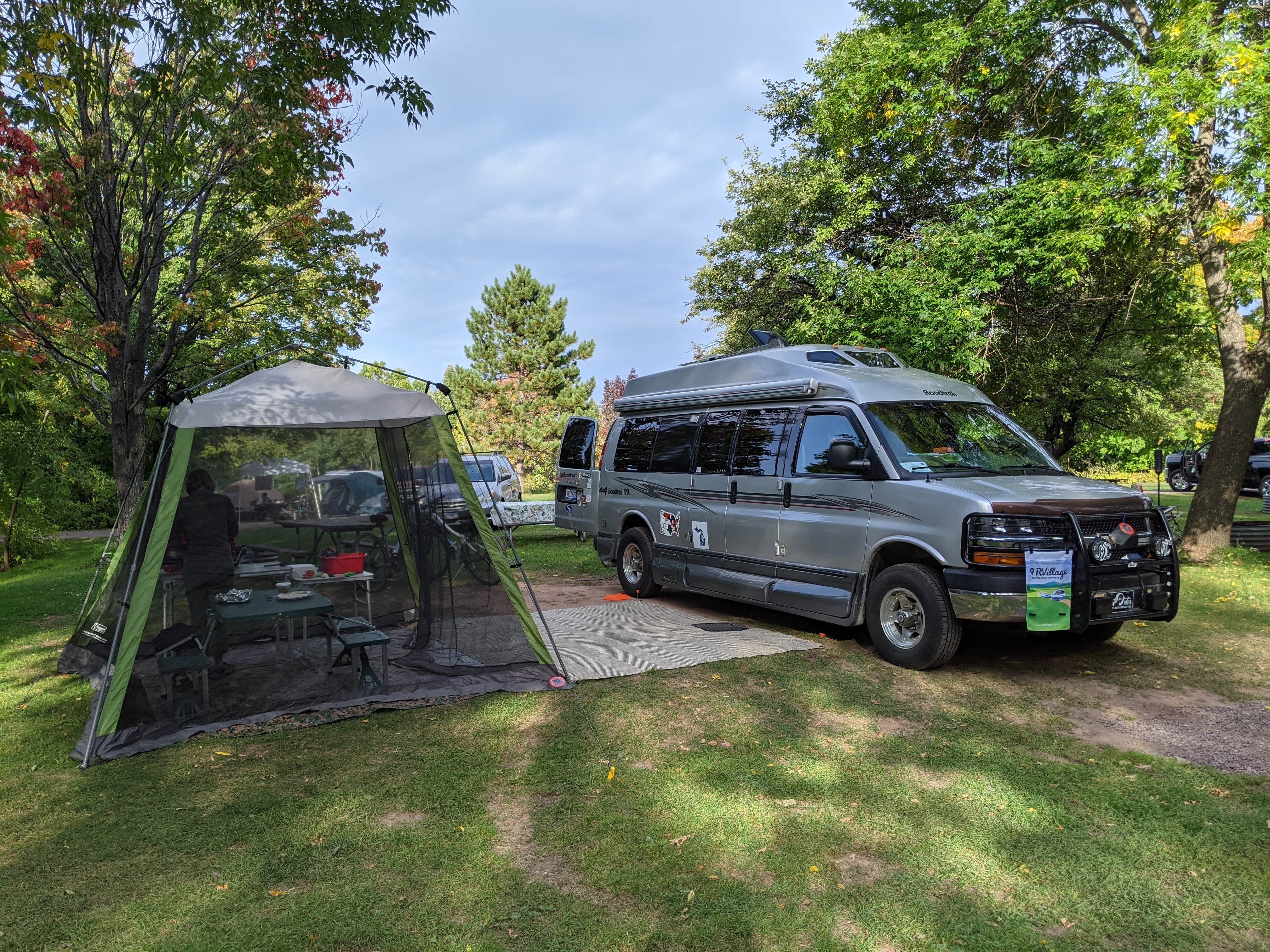 Ari A.'s photo of rv camping at Union Bay Campground — Porcupine Mountains Wilderness State Park near Bruce Crossing, MI