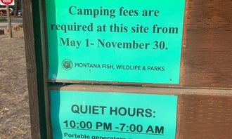 Camping near Turah RV Park and Store: Chief Looking Glass Campground, Florence, Montana