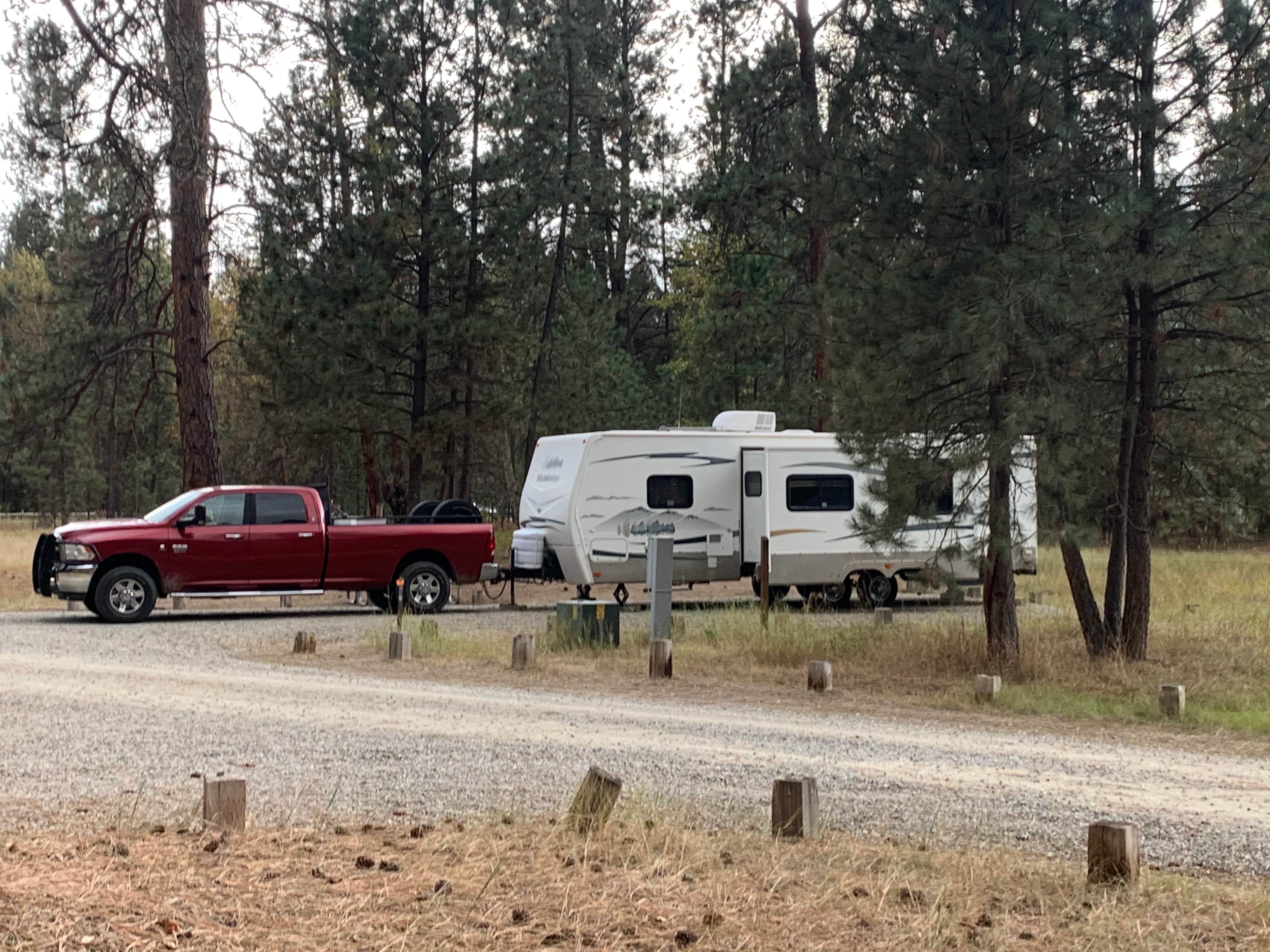 Neil T.'s photo of rv camping at Chief Looking Glass Campground near Hamilton, MT