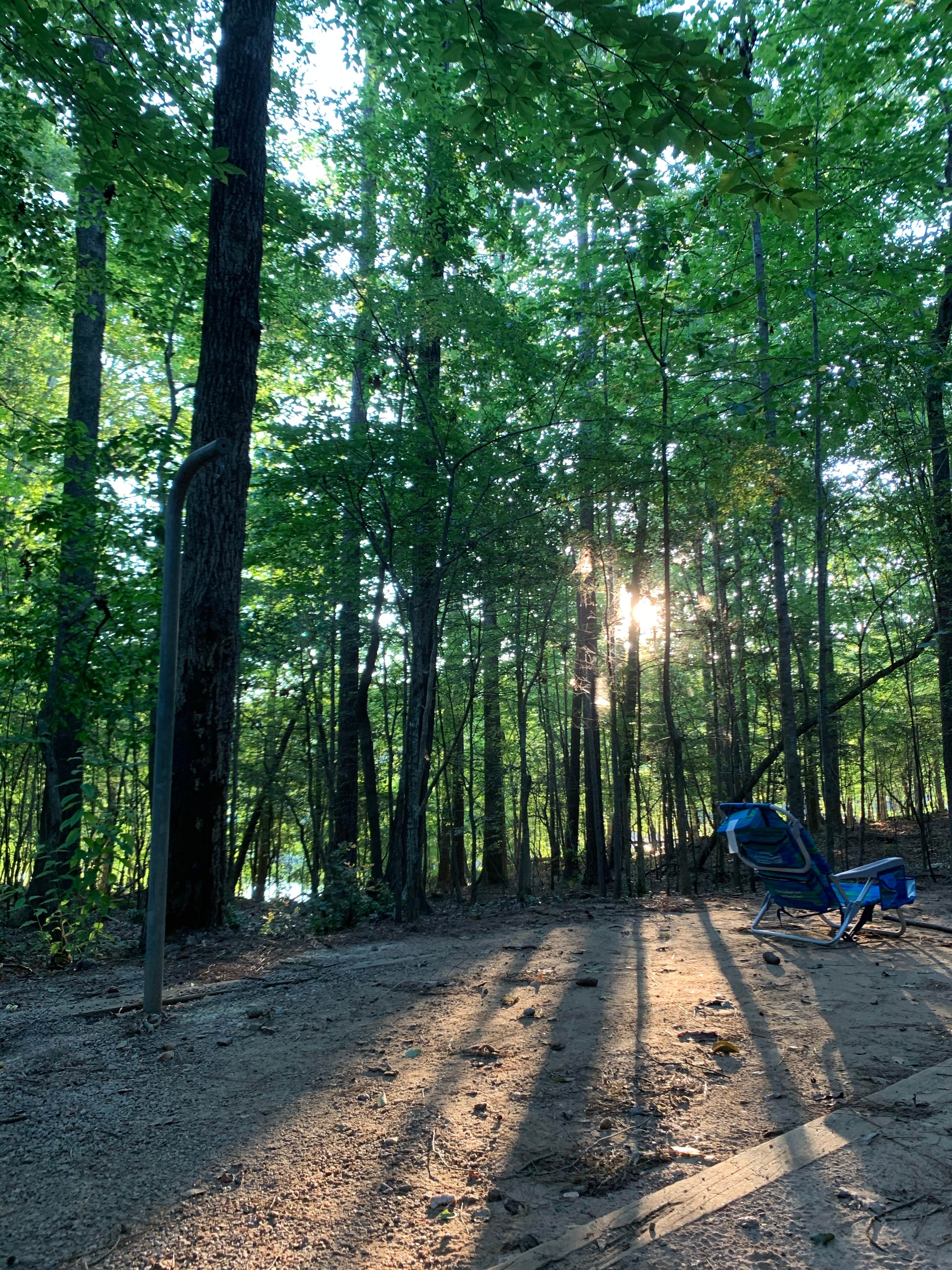 Camper-submitted photo at Rolling View — Falls Lake State Recreation Area near Wake Forest, NC