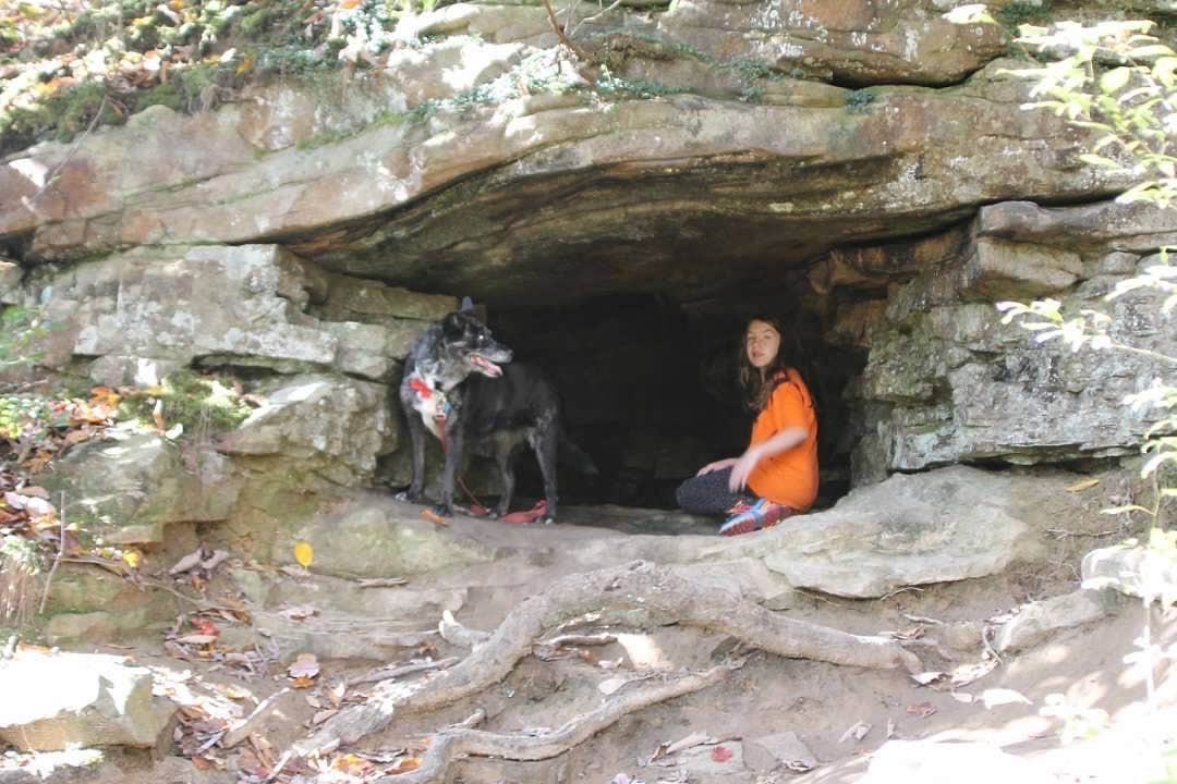 Joel R.'s photo of camping with pets at Cloudland Canyon State Park Campground near Rising Fawn, GA