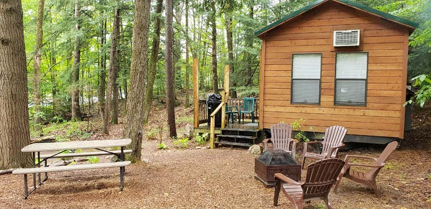 Jean C.'s photo of a cabin at Brookwood RV Resort near Paradox, NY