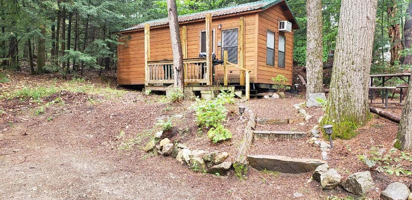 Jean C.'s photo of a cabin at Brookwood RV Resort near Crown Point, NY