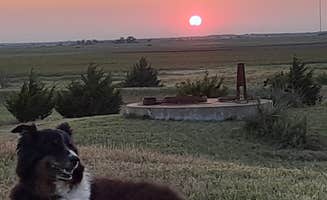 Matthew F.'s photo of camping with pets at Missile Silo Adventure Campground in Kansas