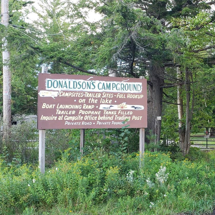 Donaldson's Campground Tupper Lake, NY