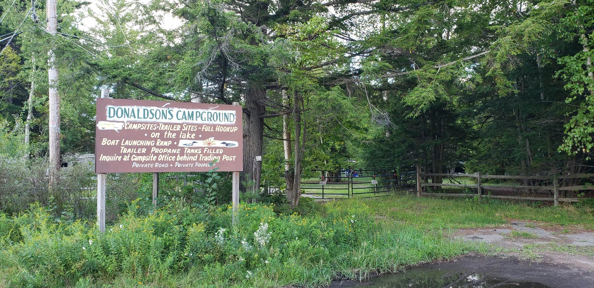 Donaldson's Campground Tupper Lake, NY