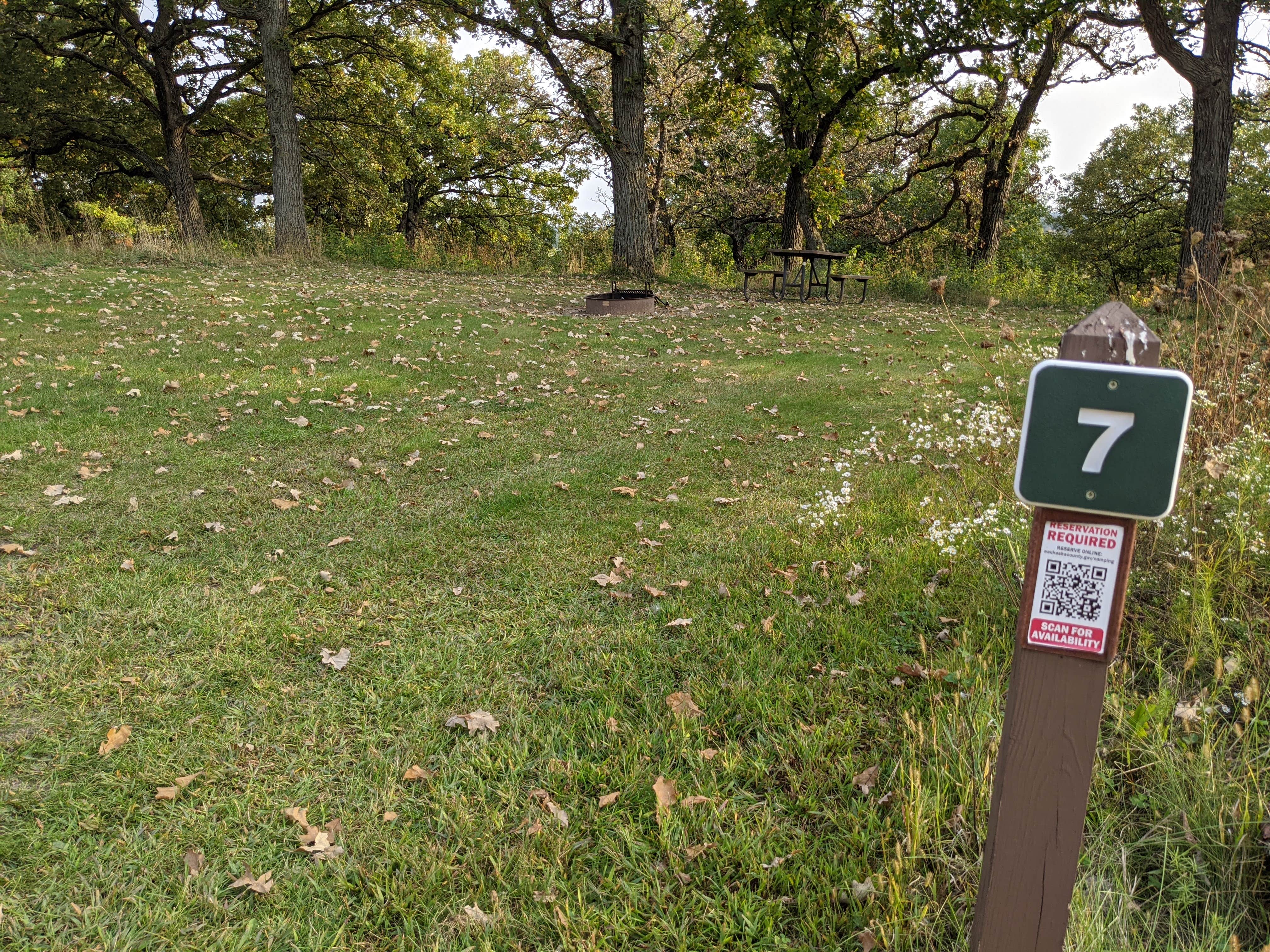 Camper-submitted photo at Muskego Park by Waukesha County Parks near Oak Creek, WI