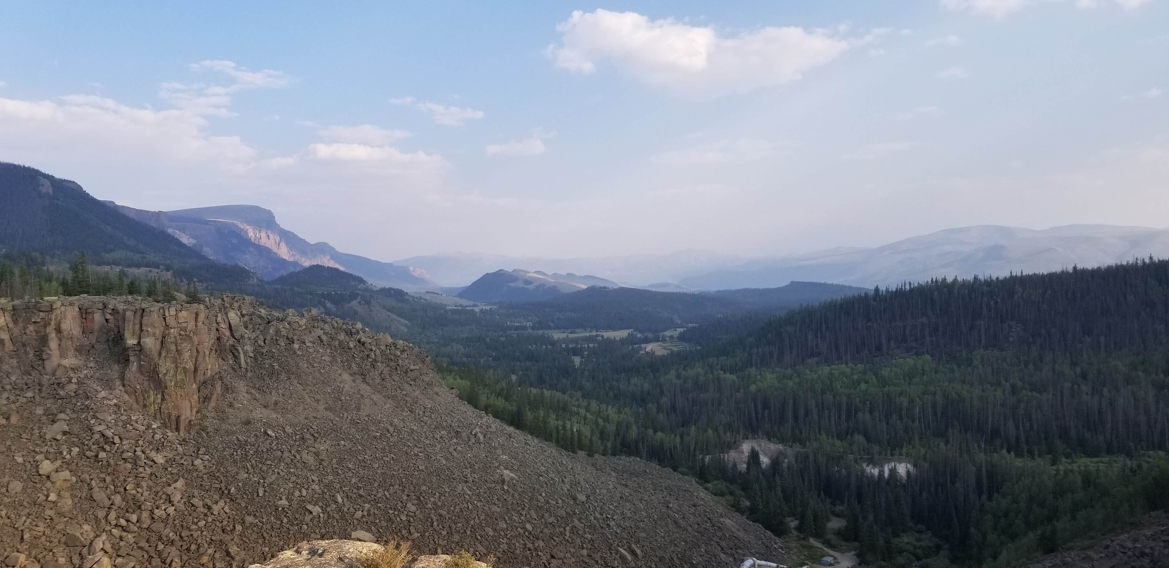 Camper-submitted photo at North Clear Creek near City of Creede, CO