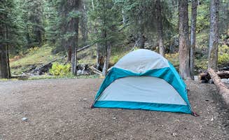 Katie M.'s photo of a dispersed camping area at Blue Lake Dispersed Camping- CLOSED near Ridgway, CO