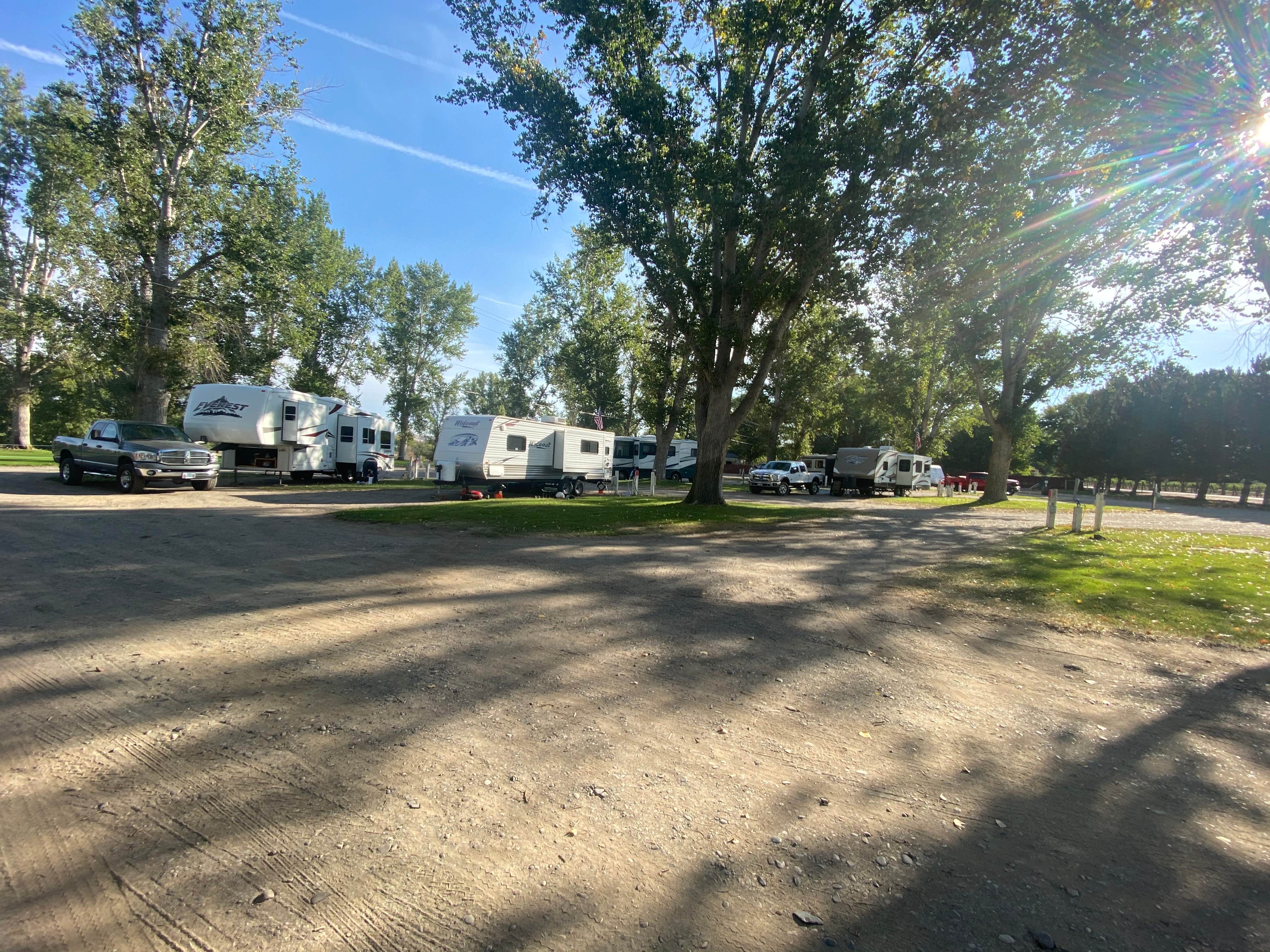 smittie's photo of rv camping at Carmela RV Park at Y Knot Winery near Mountain Home, ID