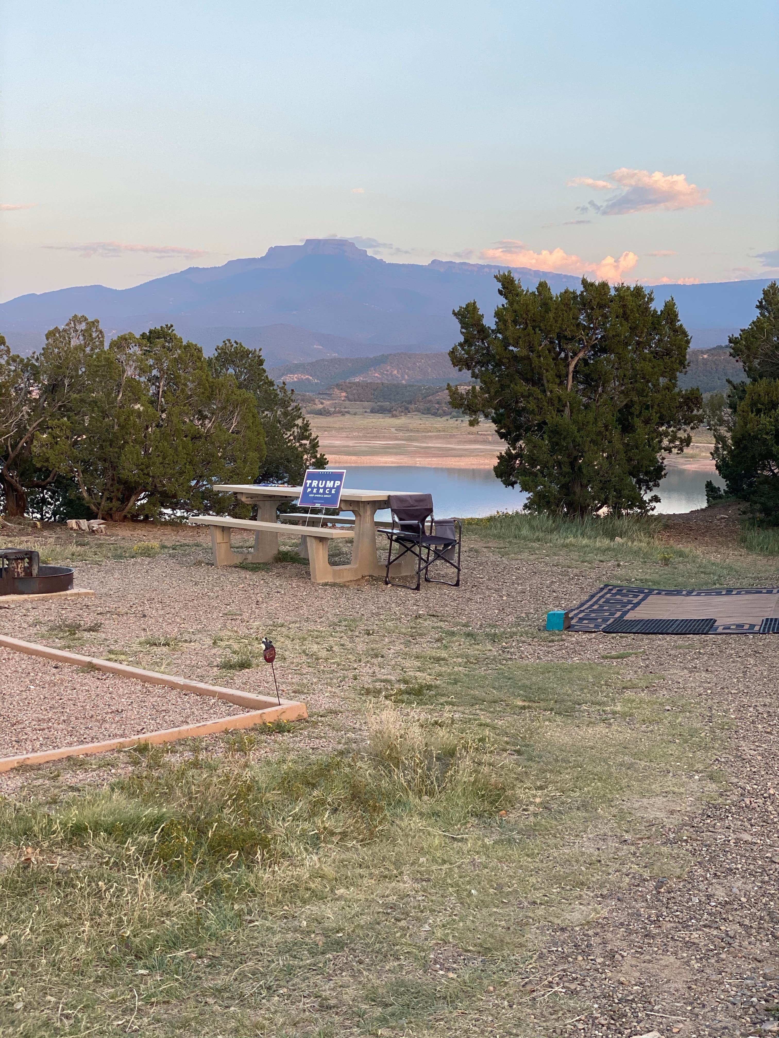 Camper-submitted photo at South Shore Campground — Trinidad Lake State Park near Raton, NM