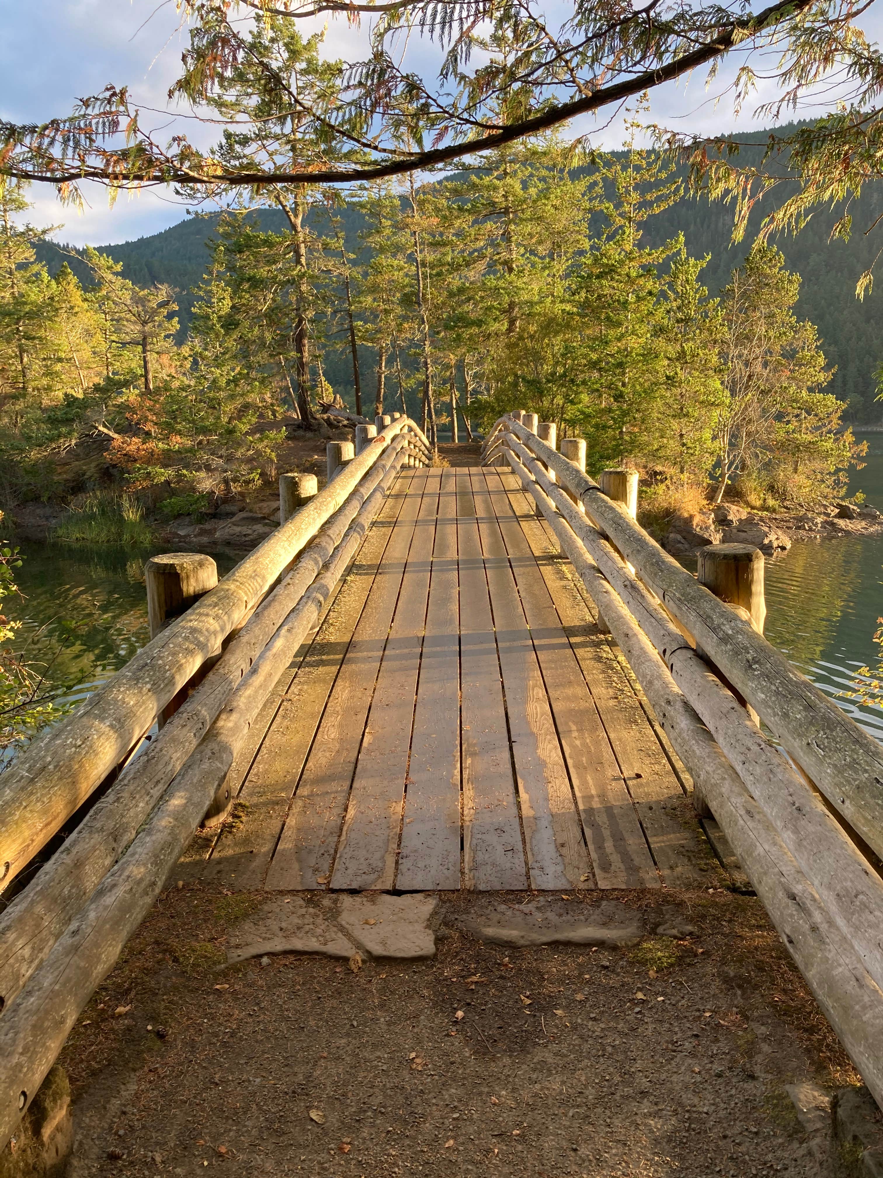 Bridge over Cascade Lake