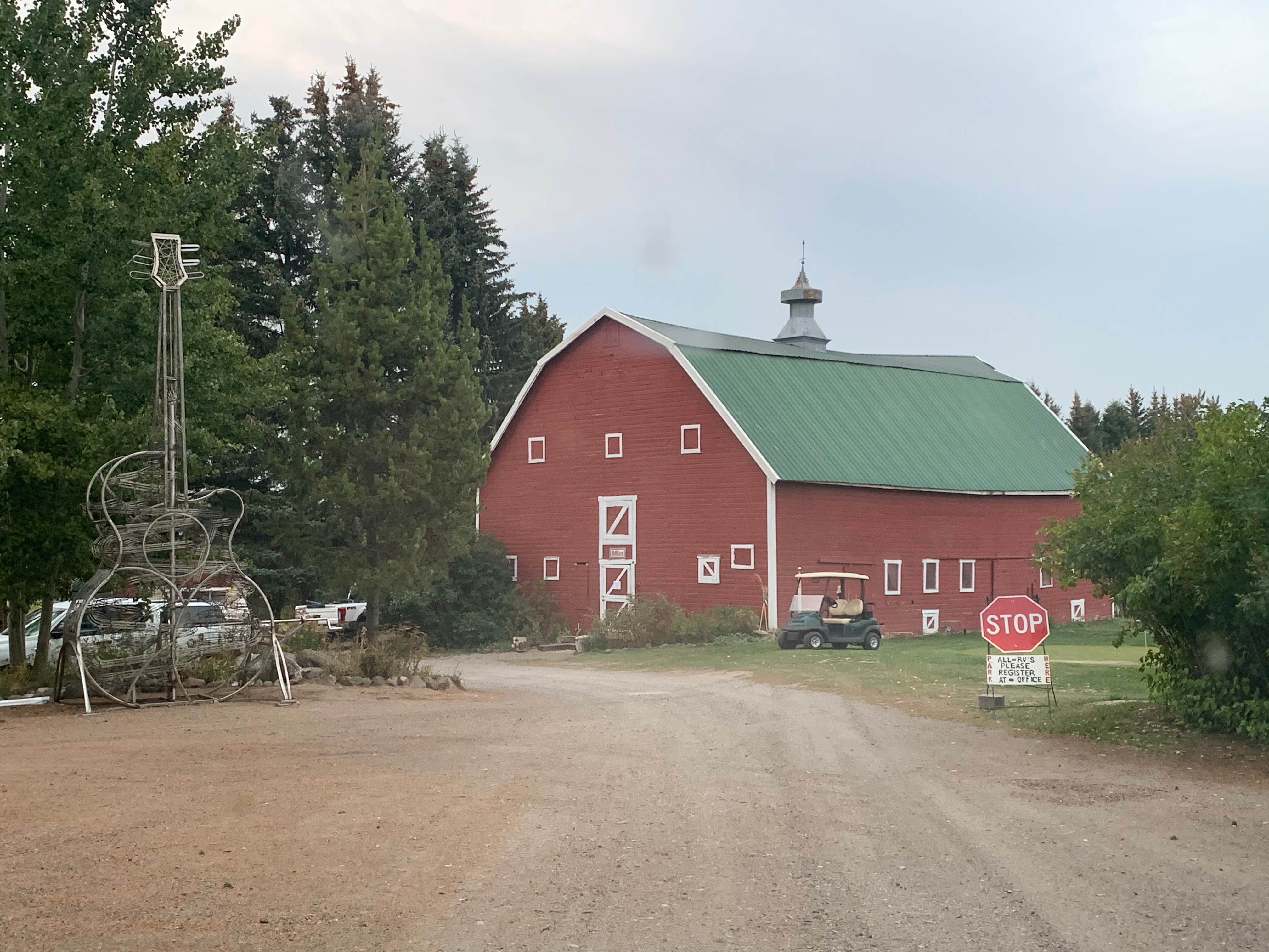 Camper-submitted photo at Yellowstone Golf Resort at Aspen Acres RV Park near Ashton, ID