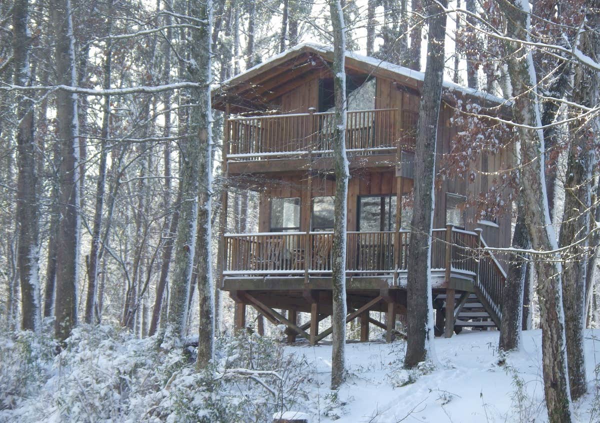 John S.'s photo of a cabin at Pinnacle Springs Recreational Park near Casa, AR