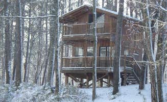 John S.'s photo of a cabin at Pinnacle Springs Recreational Park in Arkansas