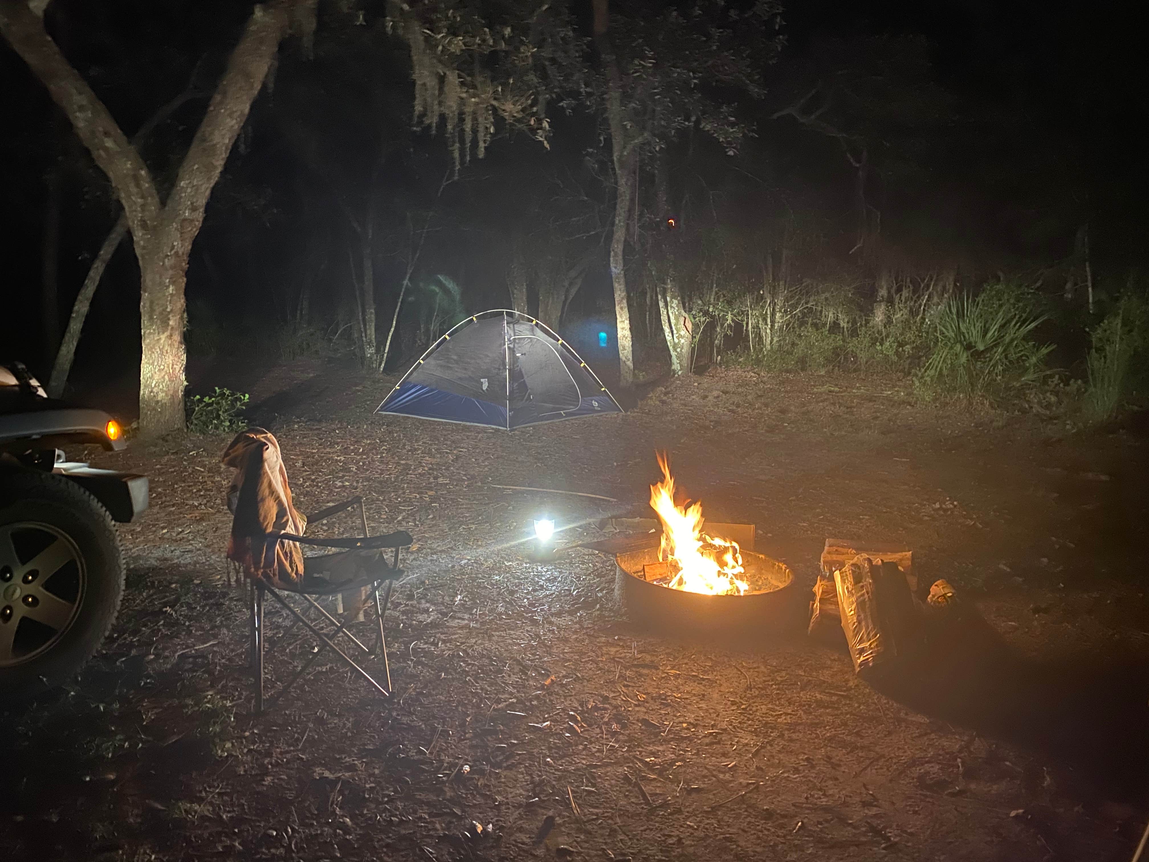 Alyssa D.'s photo at Bennett Field Campground — Tiger Bay State Forest near Ormond Beach, FL