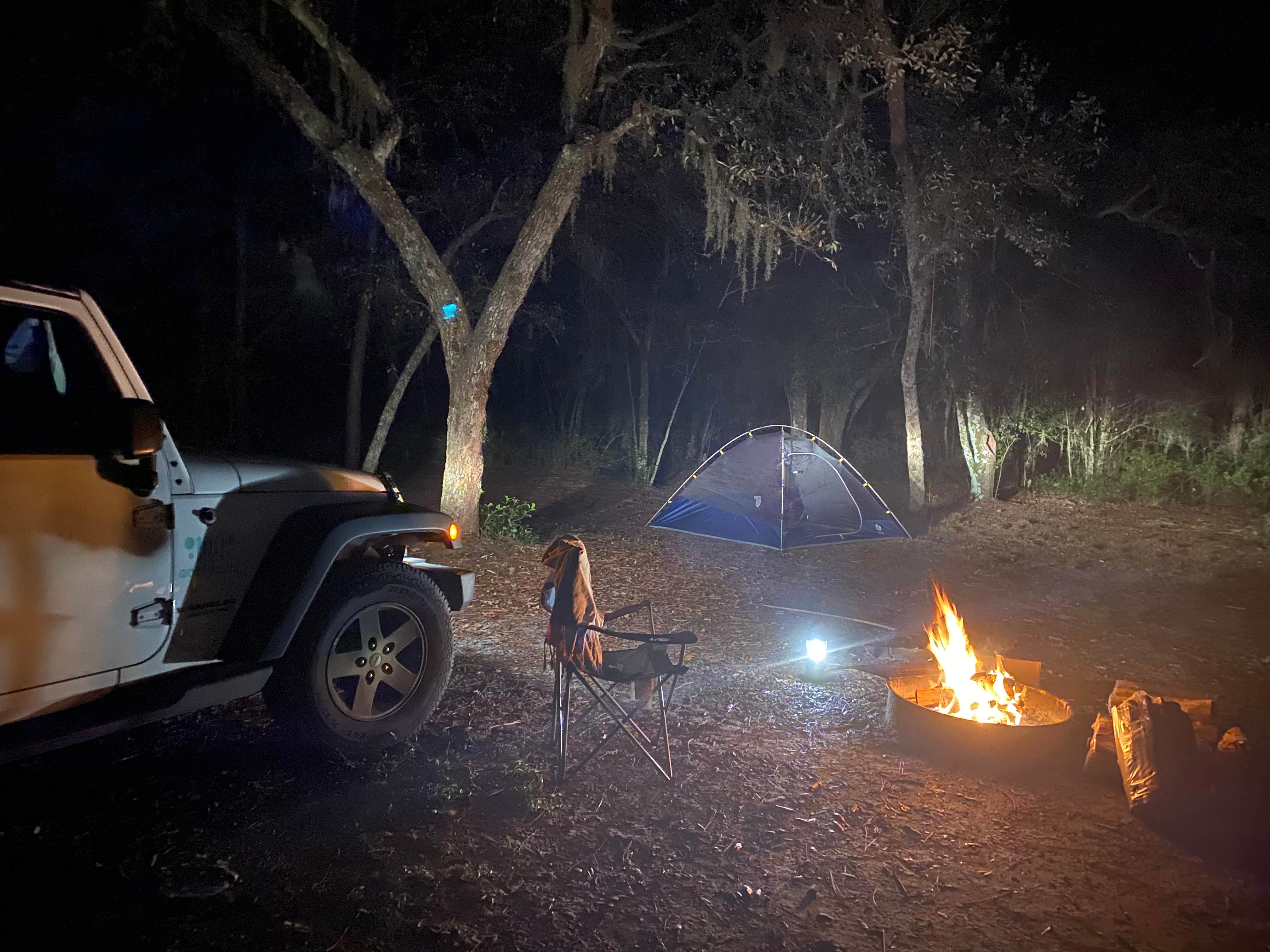Alyssa D.'s photo at Bennett Field Campground — Tiger Bay State Forest near DeLand, FL