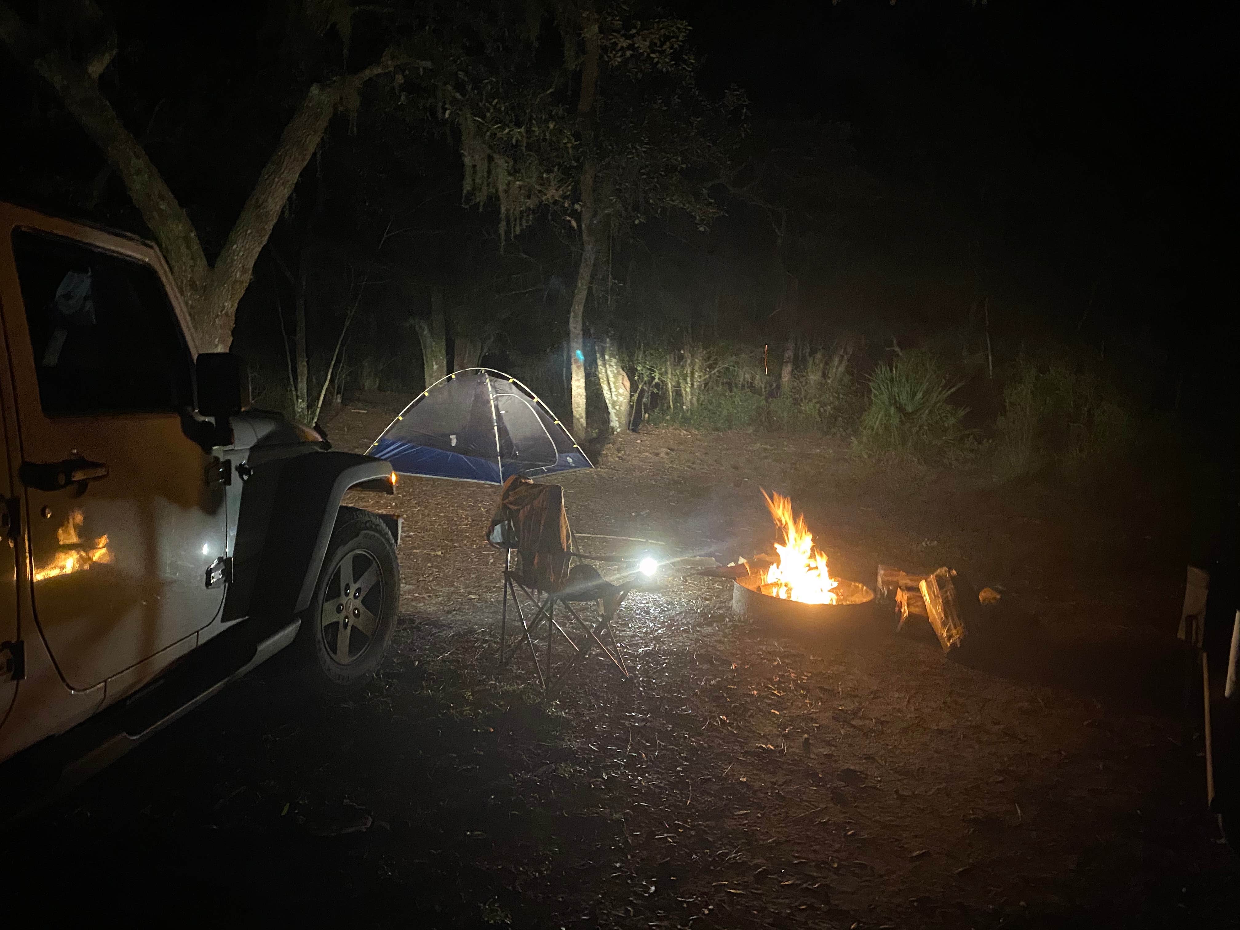 Alyssa D.'s photo at Bennett Field Campground — Tiger Bay State Forest near Oak Hill, FL