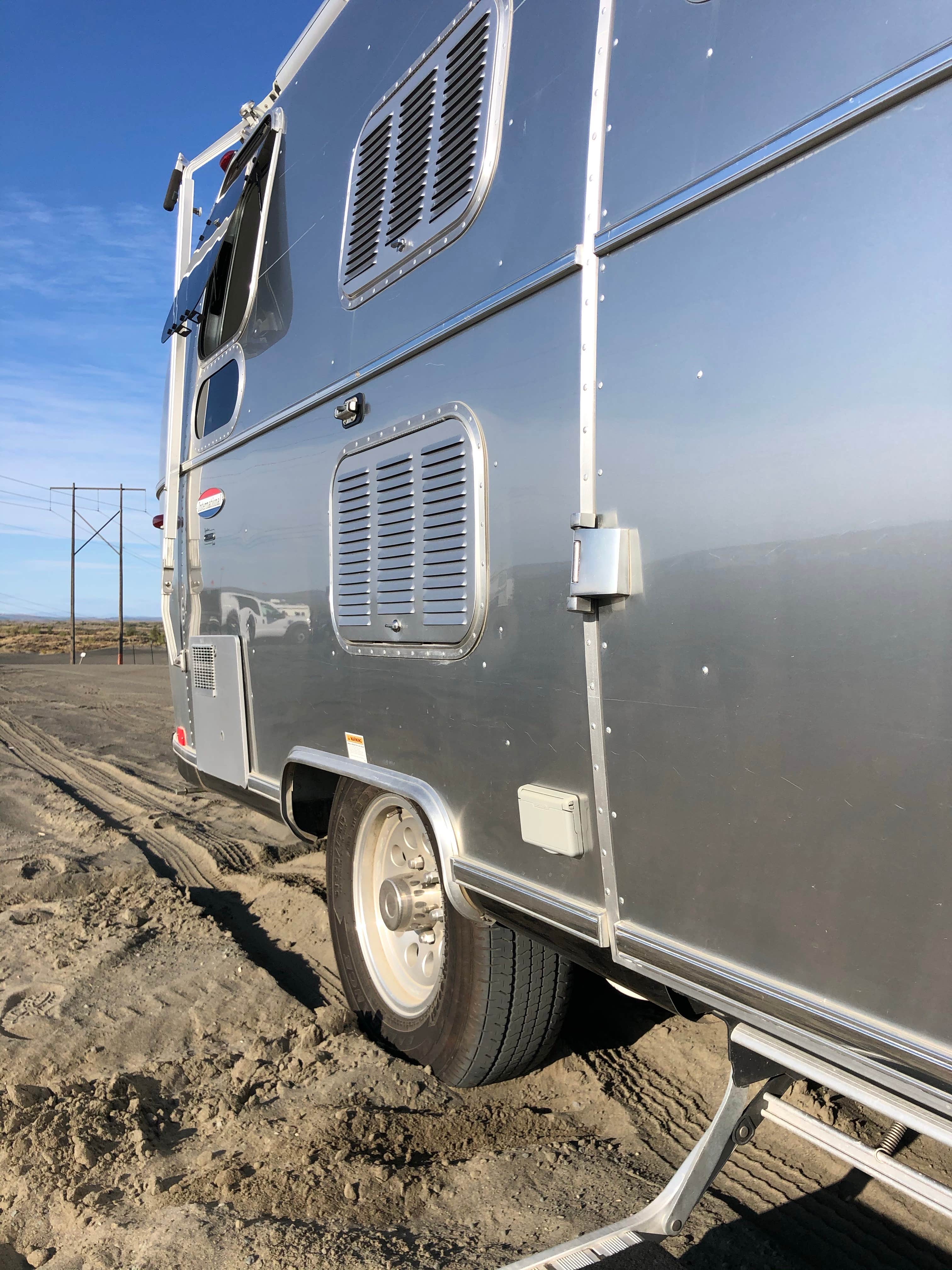 Dennis L.'s photo of rv camping at Moses Lake Mud Flats and Sand Dunes near Othello, WA
