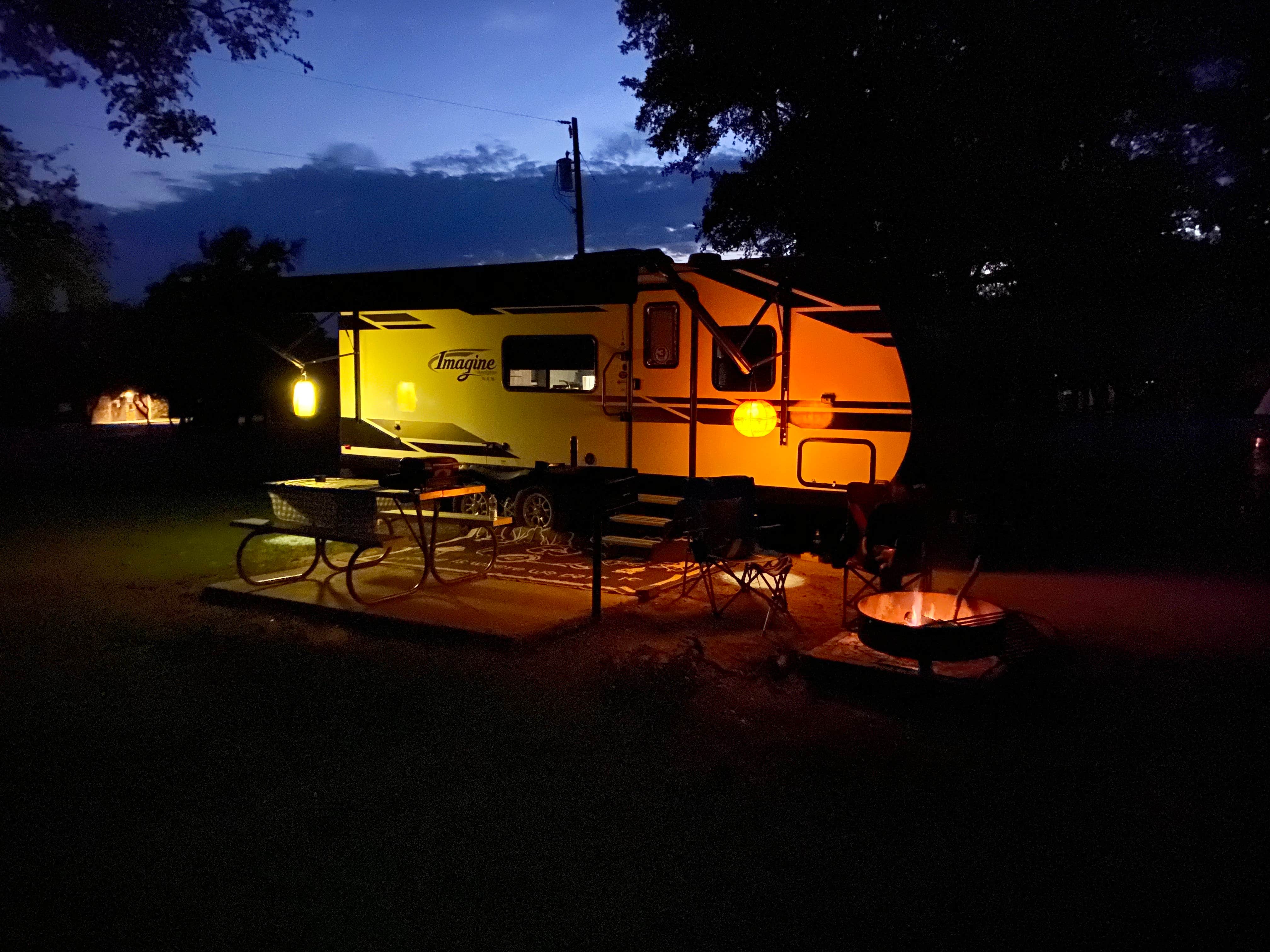 Mic R.'s photo at Lake Brownwood State Park Campground near Hords Creek Lake