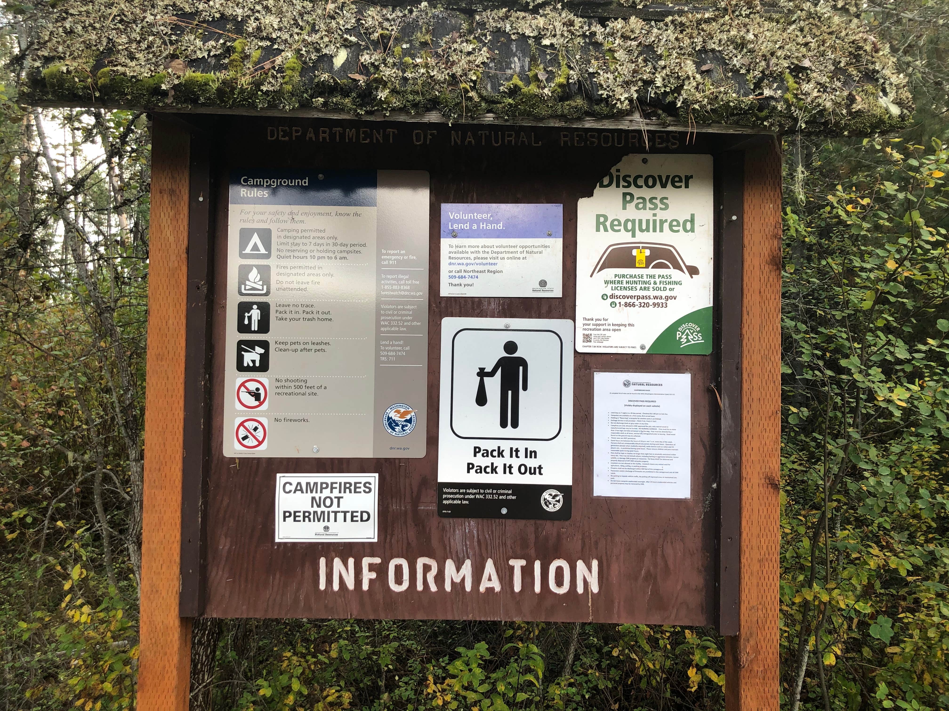 Camper-submitted photo at Skookum Creek Campground near Spokane, WA