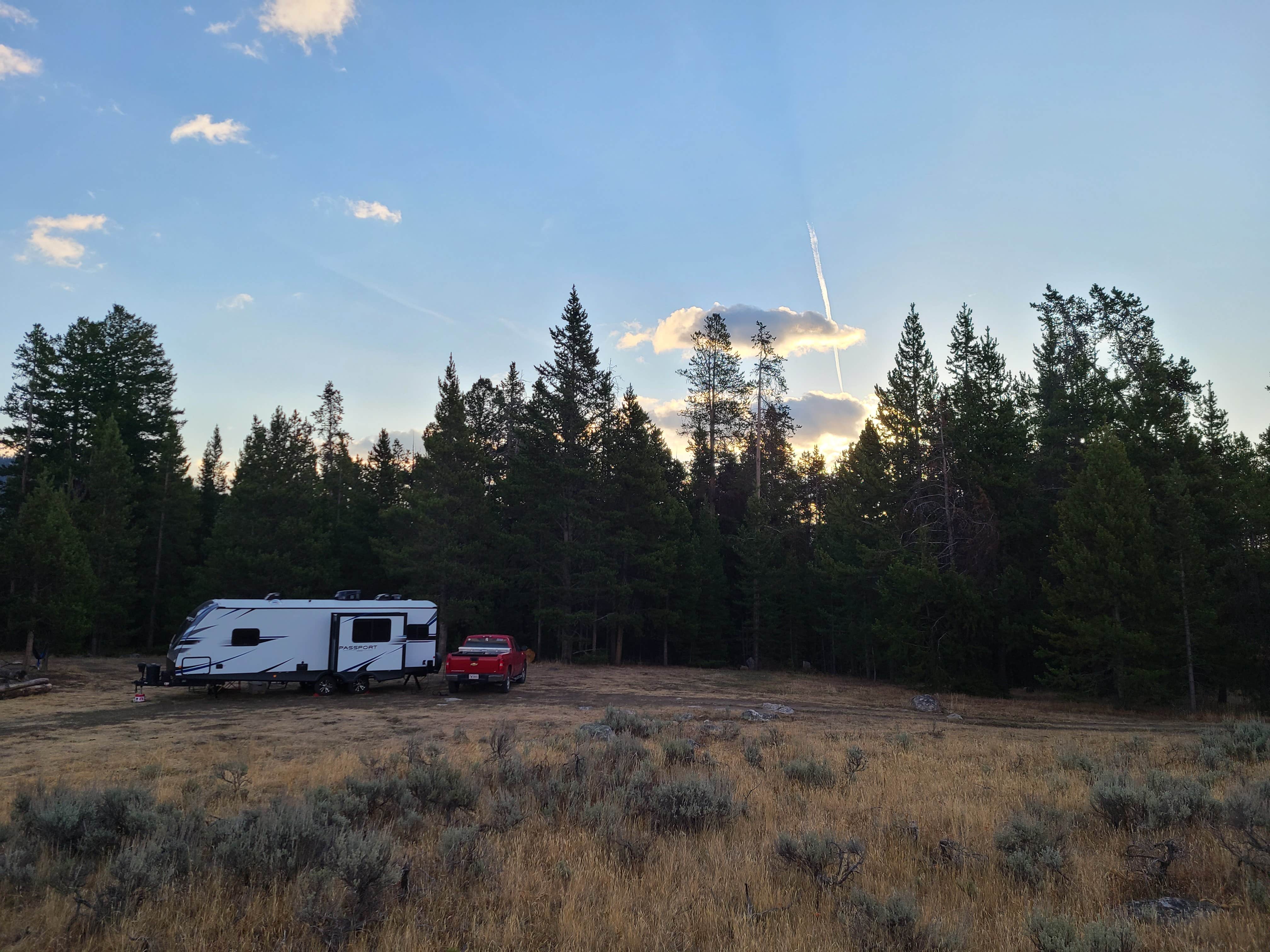 Jon G.'s photo of rv camping at Lily Lake - TEMPORARILY CLOSED near Silver Gate, MT