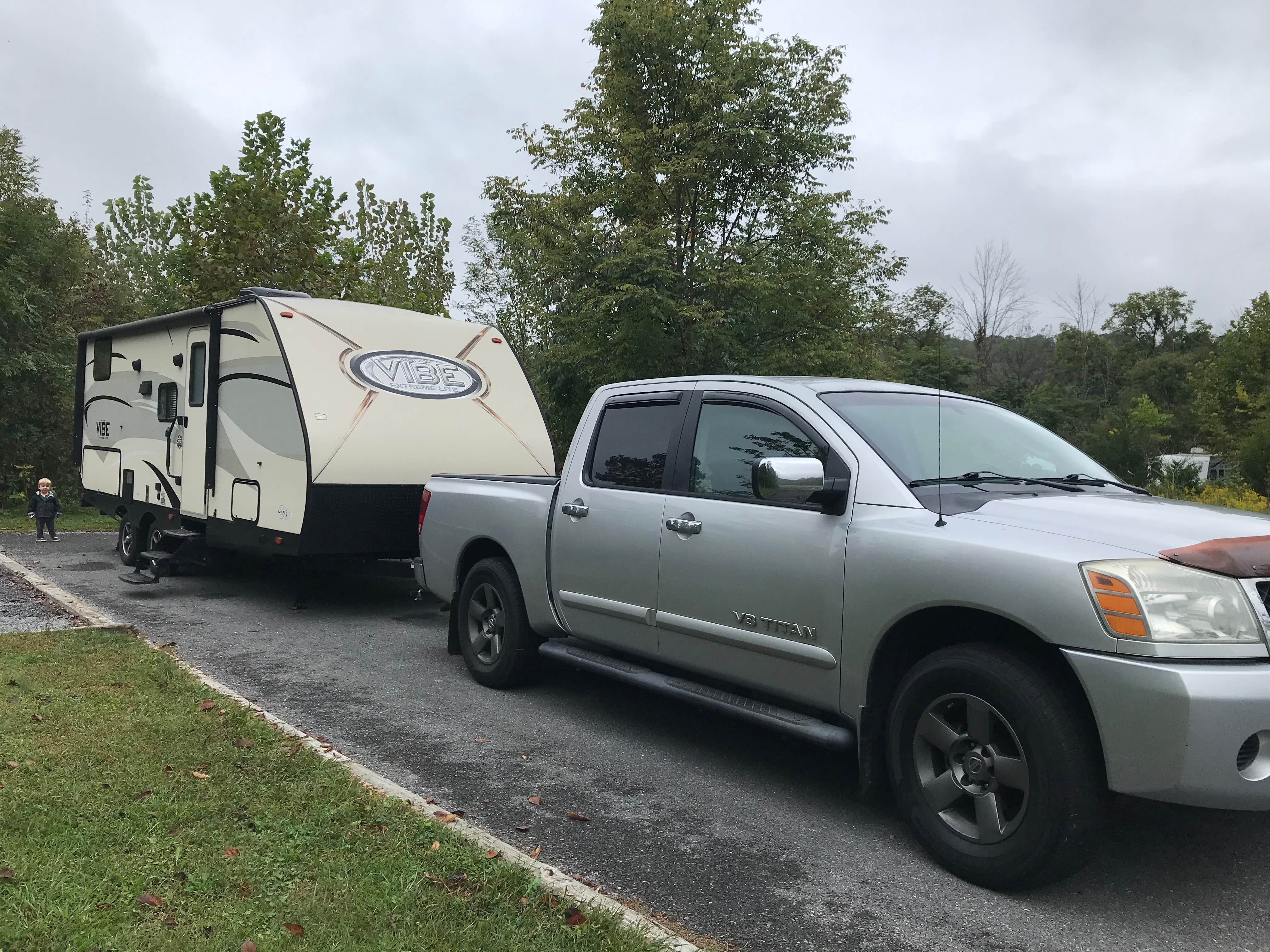 Katie B.'s photo of rv camping at Andy Guest/Shenandoah River State Park Campground near Strasburg, VA